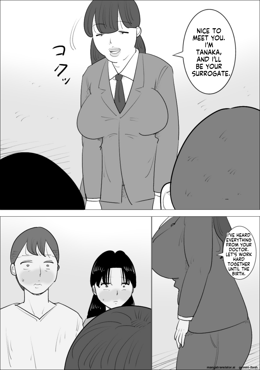 A married couple who have an unattractive mature woman act as their surrogate. - Pagina 5