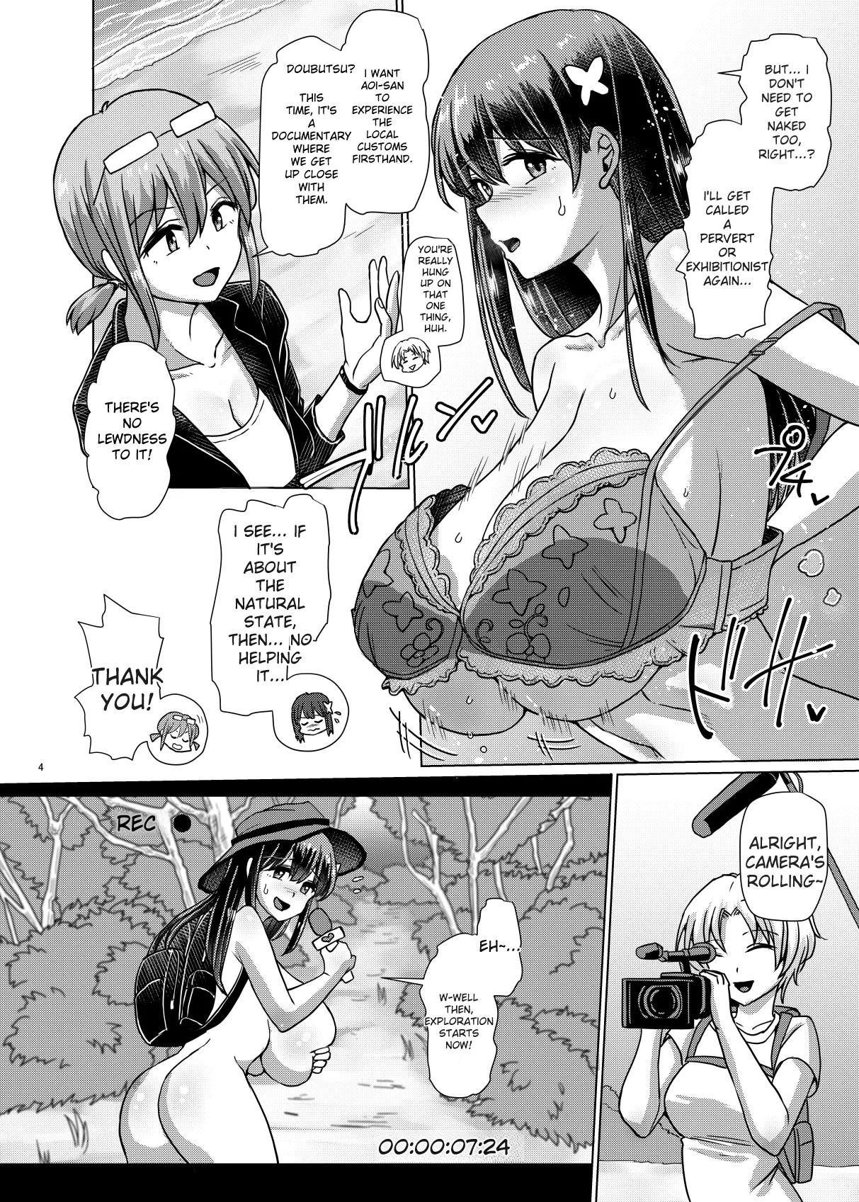 Futanari Shizen Bangumi no Tanken Reporter |  Futanari Nature Program Exploration Report - Página 4