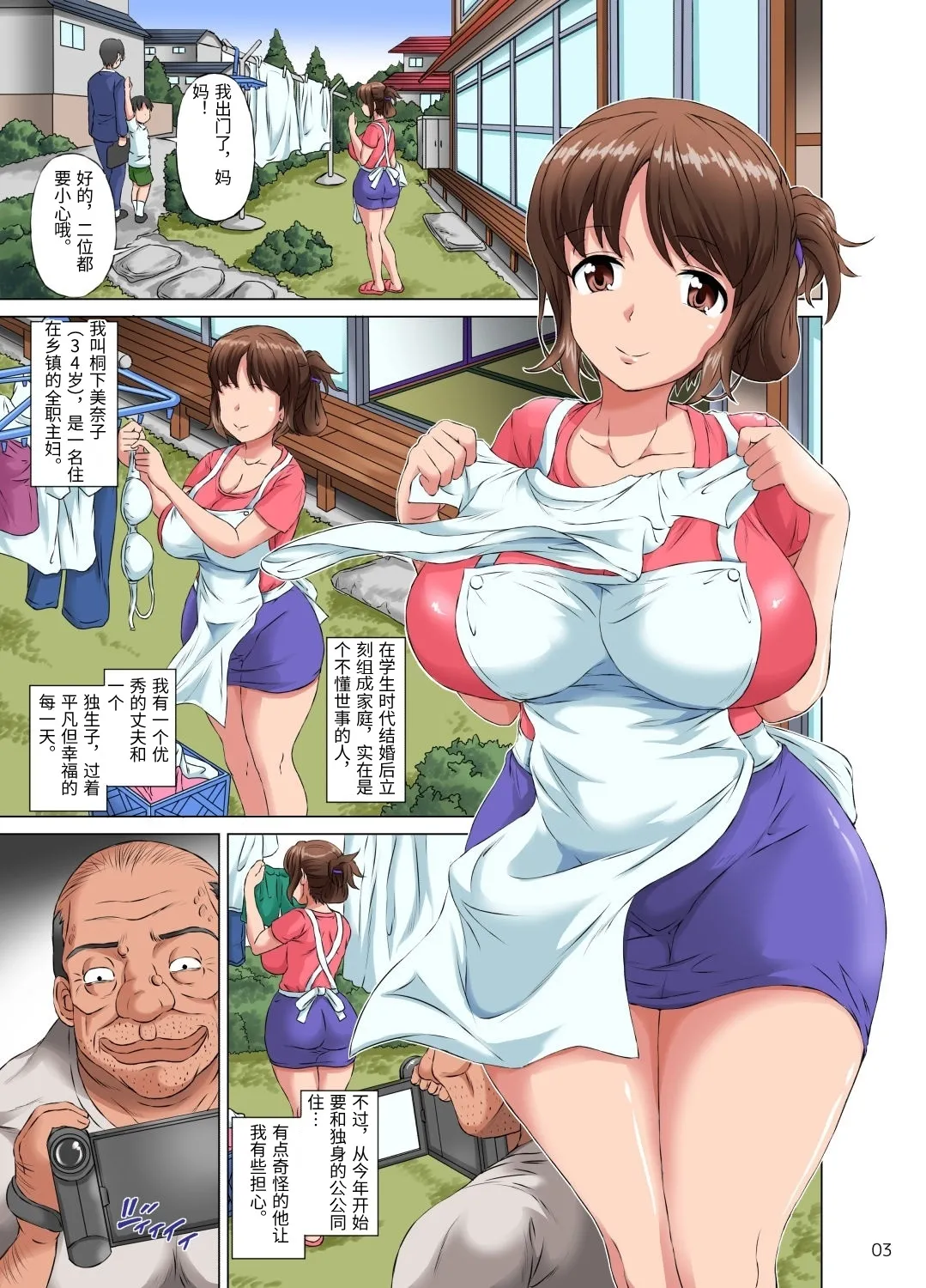Hamedori Jijii ga Musuko Yome o Netoru Hanashi - 页 3