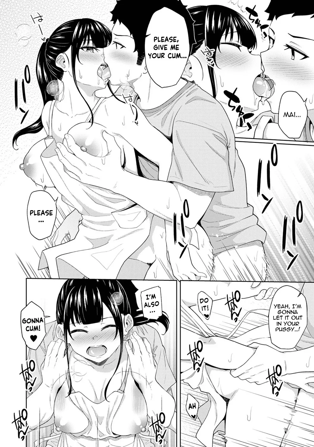 [Yuna]Asa Okitara Imouto ga Hadaka Apron Sugata datta node Hamete Mita | I Woke Up to my Naked Apron Sister and Tried Fucking Her Ch. 1-18[English] [1 2 Translations] Page 385