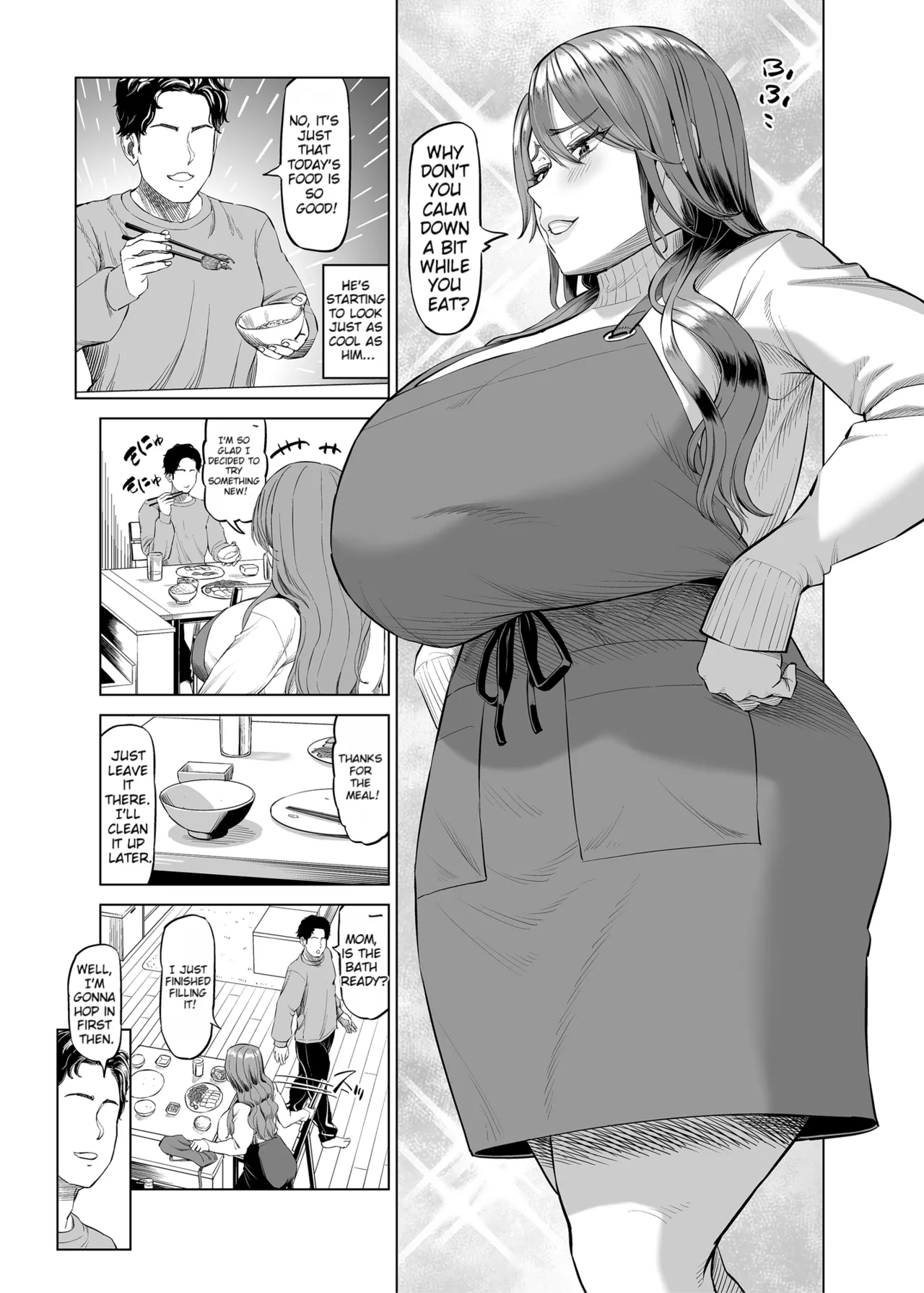 Yuukyuu Tsukatte made Boku no Heya de Onanii ni suru Giri Mama to no Hanashi | Using paid leave just to masturbate in my room with my stepmother - Seite 6