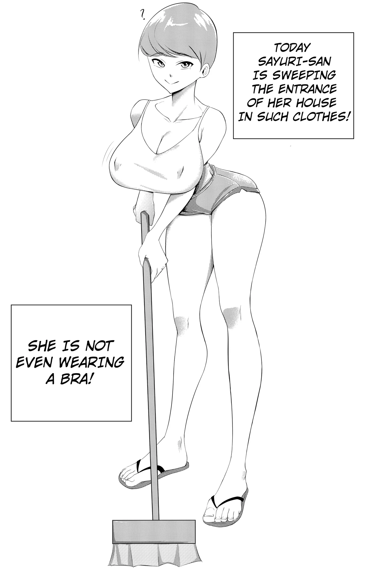 Bukiyou de Eroi Rinjin Sayurisan - Page 1