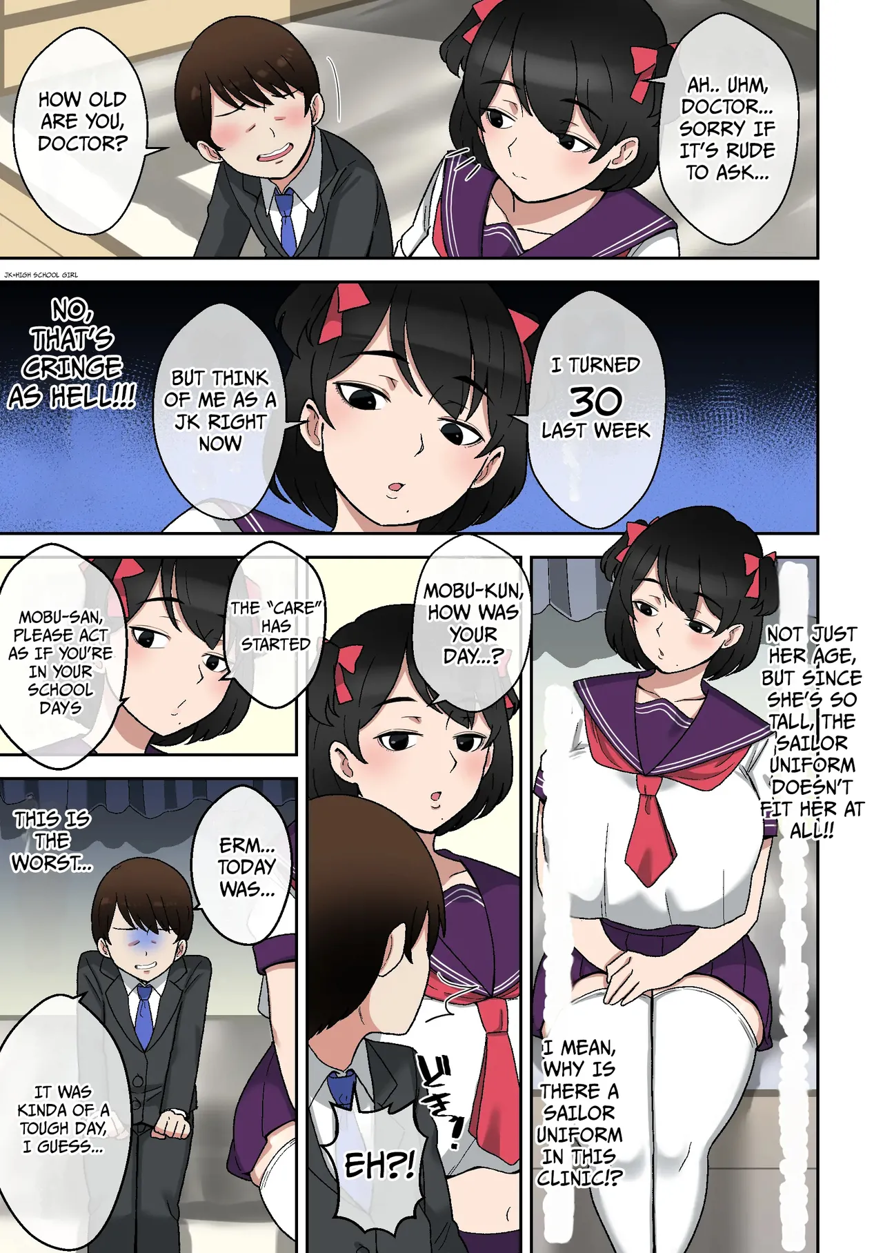 Uwa, How Cringe. A Wild Counselor in her 30s ~ Solving a Wasted Youth Complex with Sex - Page 8