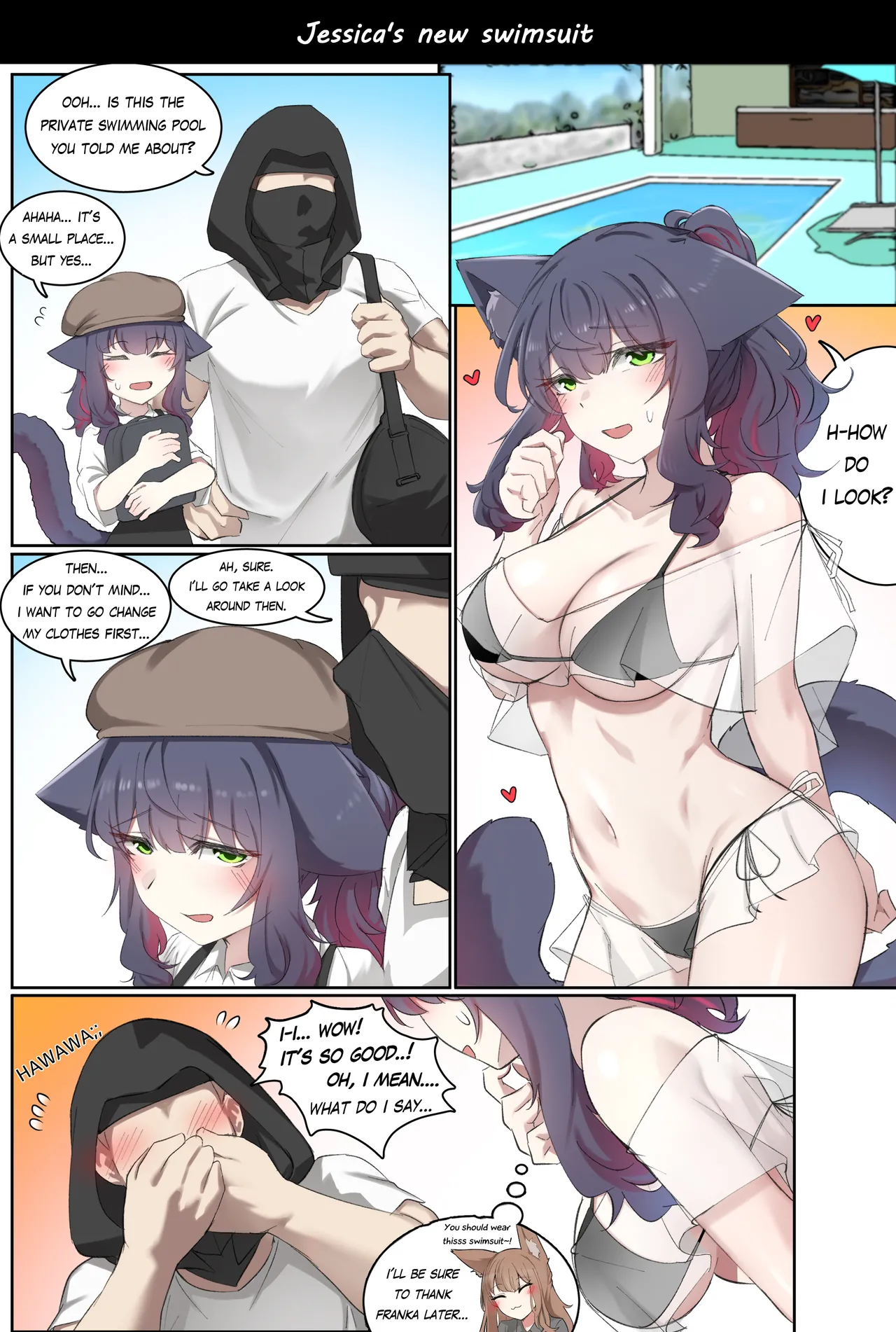 Jessica's new swimsuit - Page 1