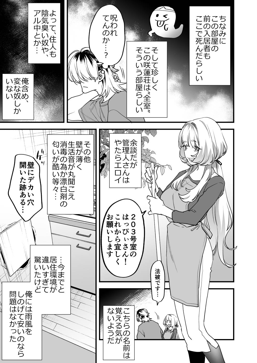 1K3万まんこ付き物件─203号室 - Pagina 4