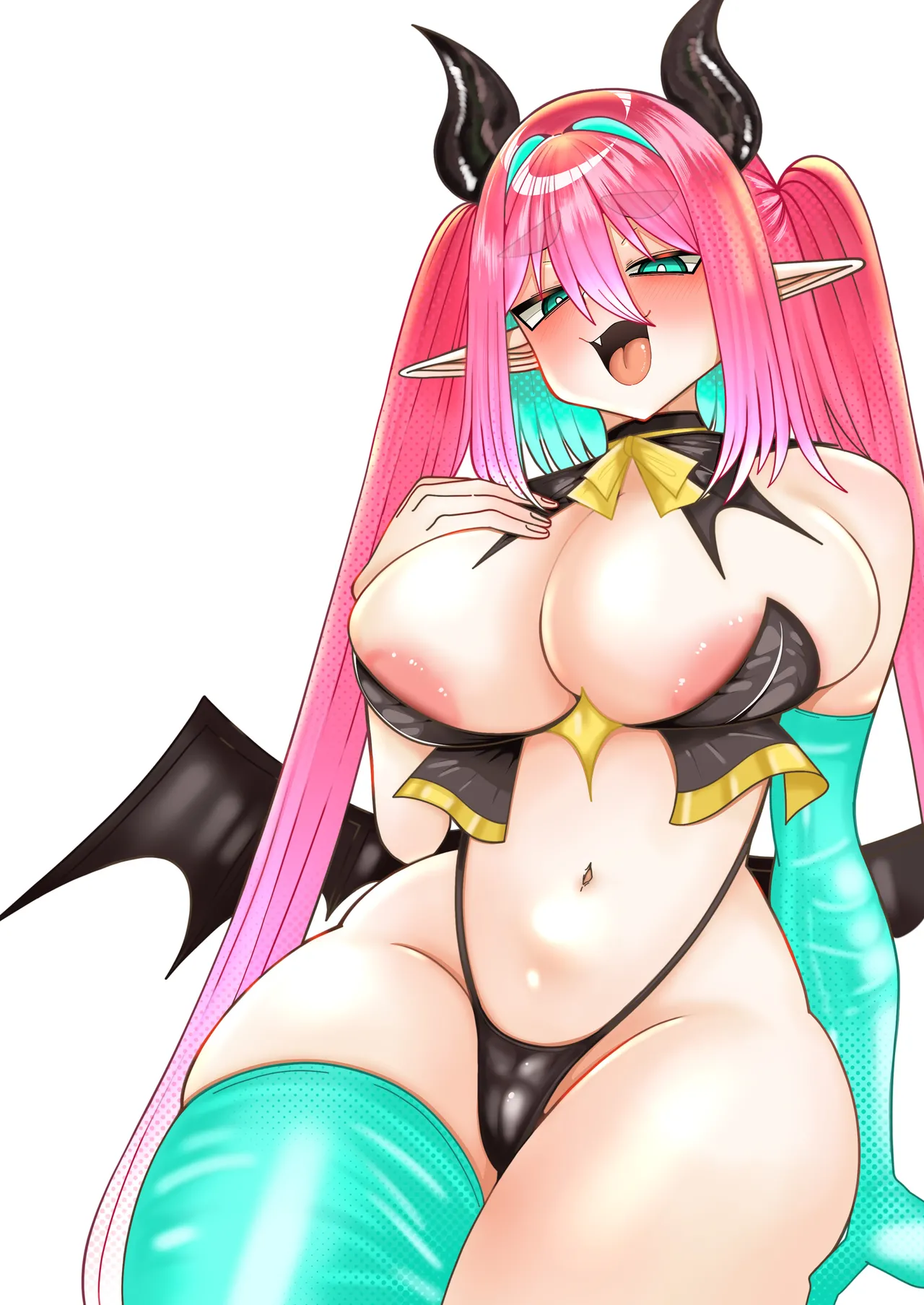 [Ato5byo NEKASETE (Tekito-nimo hodoga-aru) Zako Gari Shite dake no Succubus Ochinpo Case [Digital] - صفحة 2
