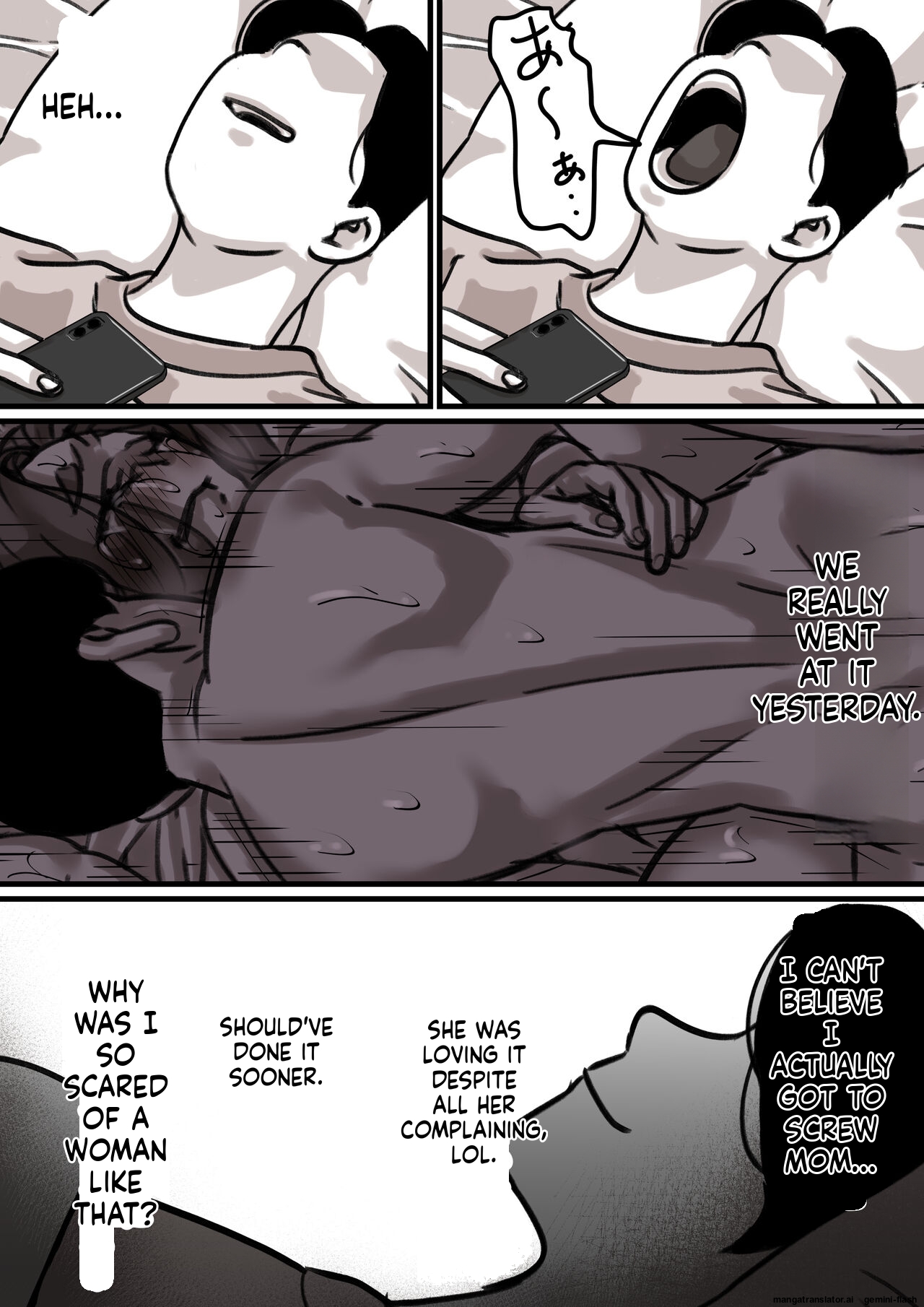 Haha to Ochite Iku Part 3 | Falling with Mother Part 3 - Seite 3