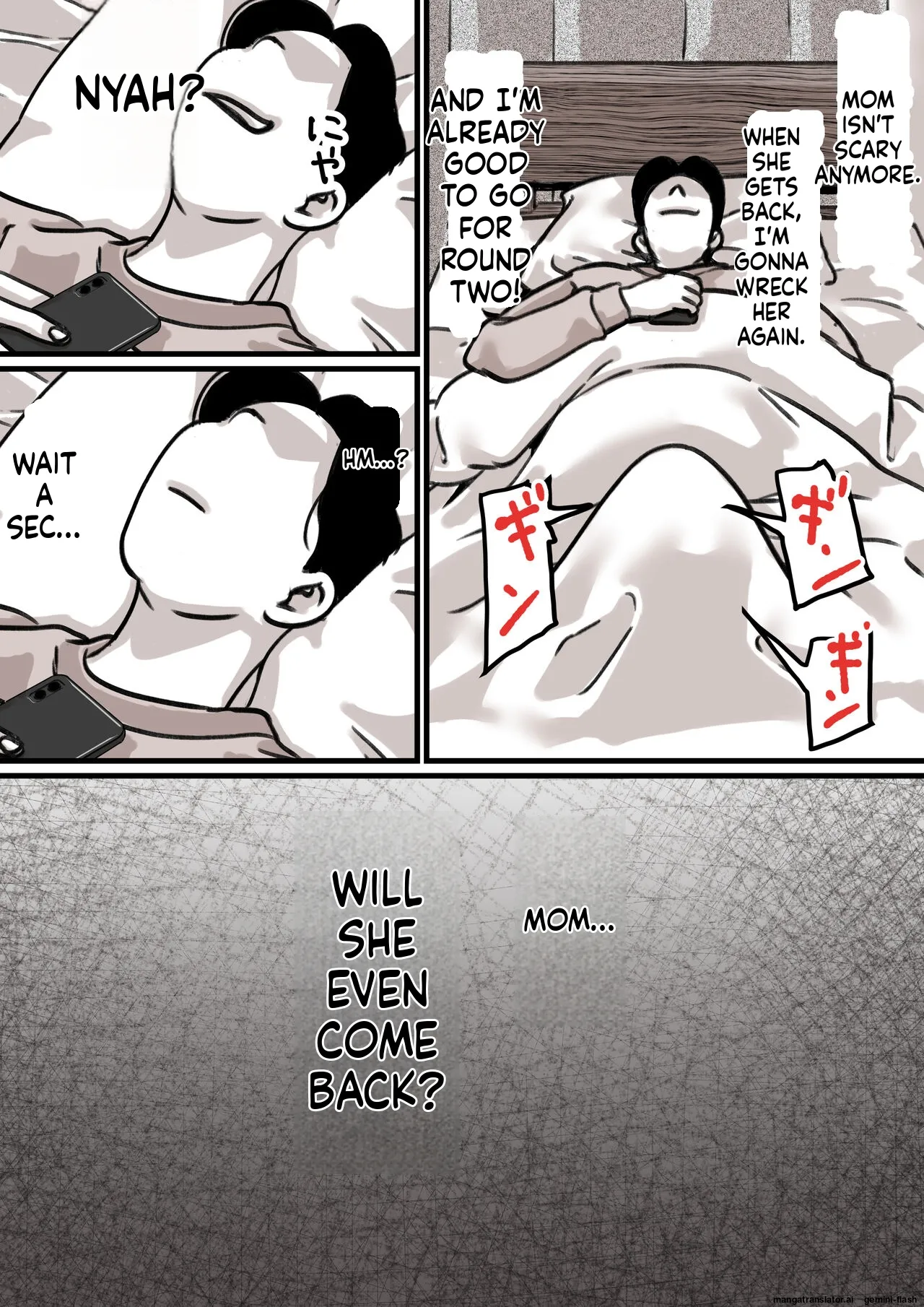 Haha to Ochite Iku Part 3 | Falling with Mother Part 3 - Seite 4