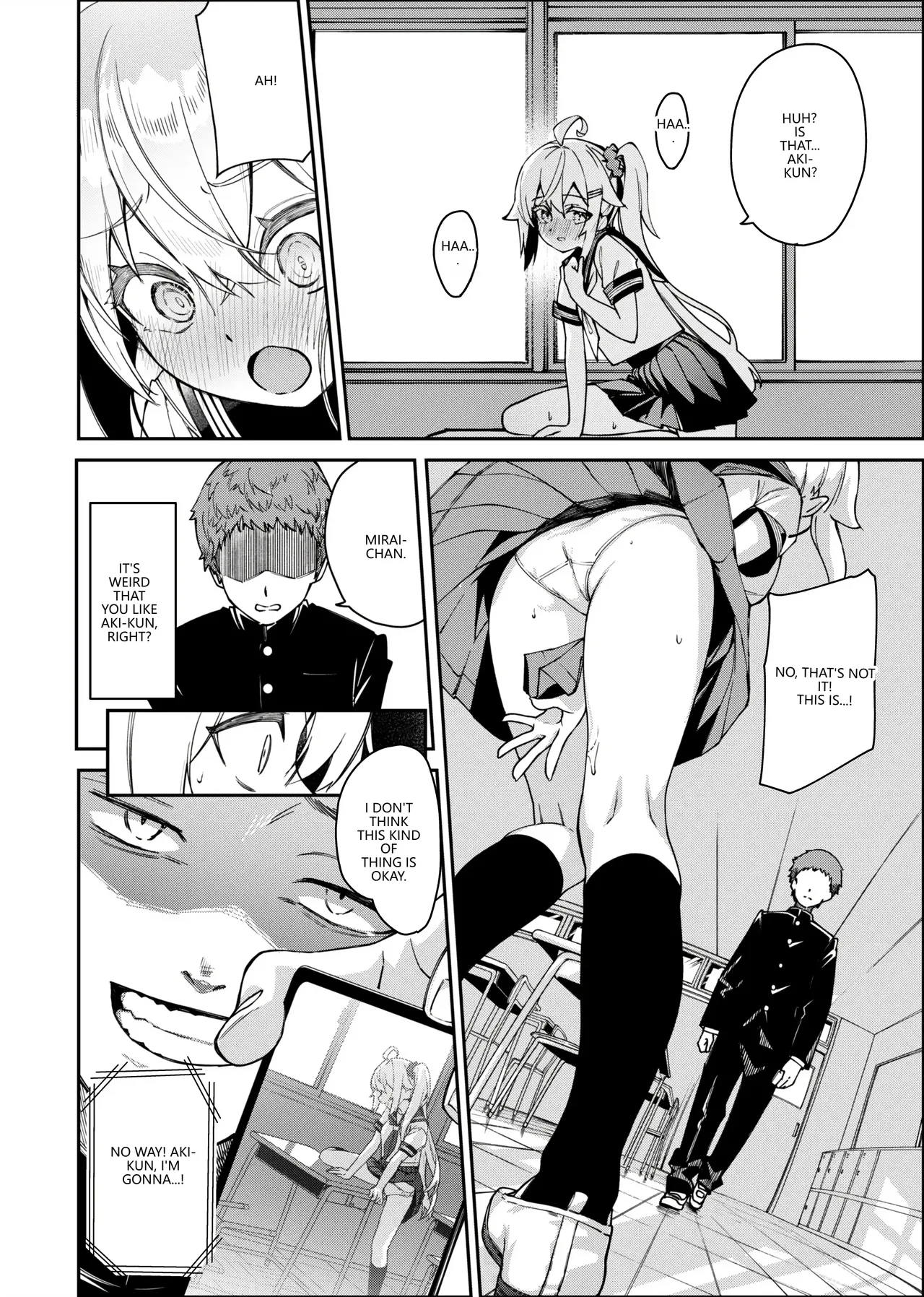 Mirai-chan Kado Ona Manga - Página 4