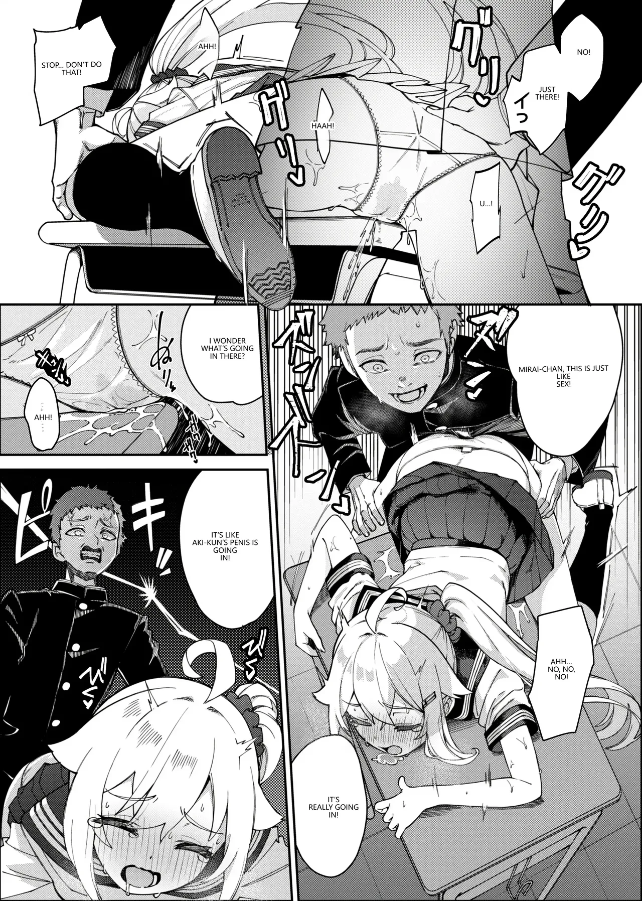 Mirai-chan Kado Ona Manga - Página 8