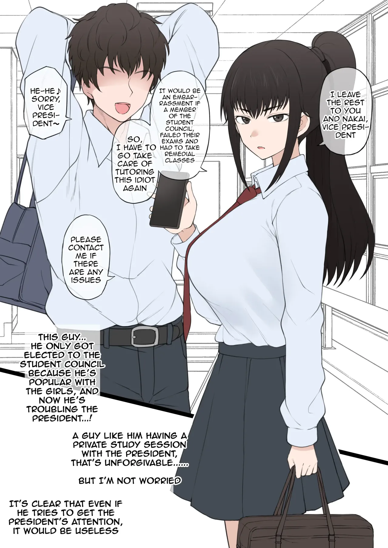 My Happy Student Council Life Is Slowly Being Destroyed Behind My Back By A Playboy New Student - Página 4