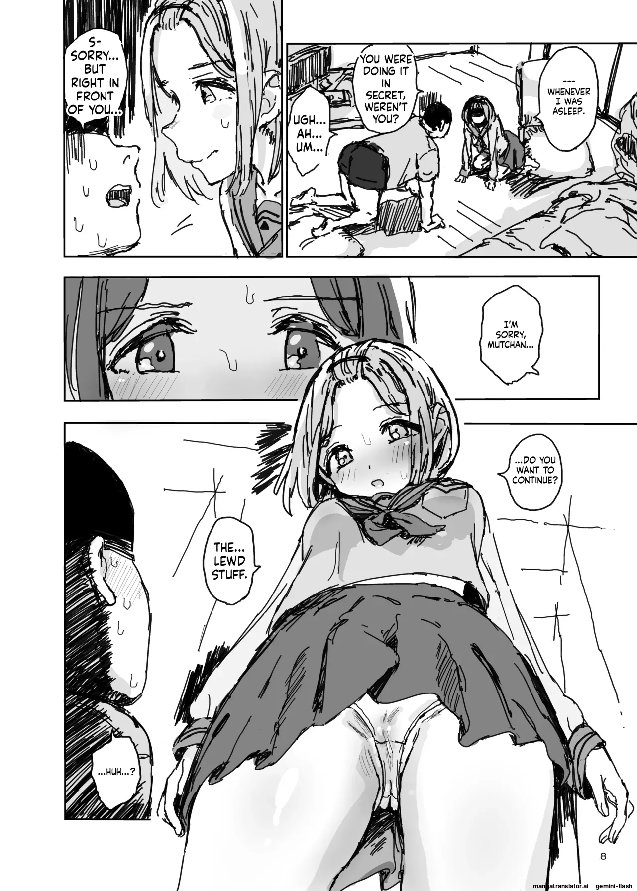 My little sister has turned into a perverted masochistic semen-sucking slut... - Seite 7