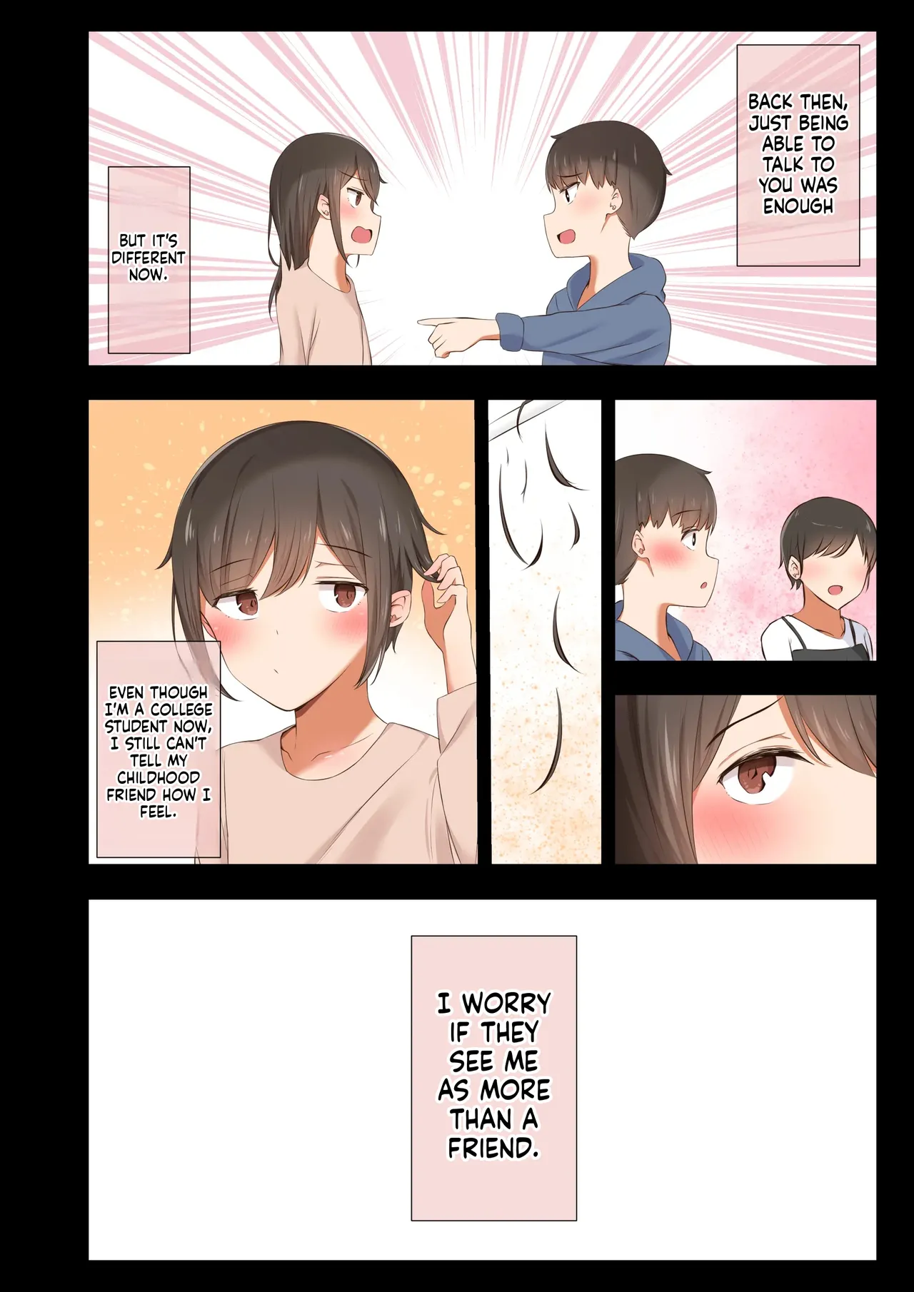 Otoko Tomodachi no Youna Ore no Osananajimi ga, Yarichin ni Yotte Mesu ni Saserareru Hanashi. 1-3 - صفحة 3