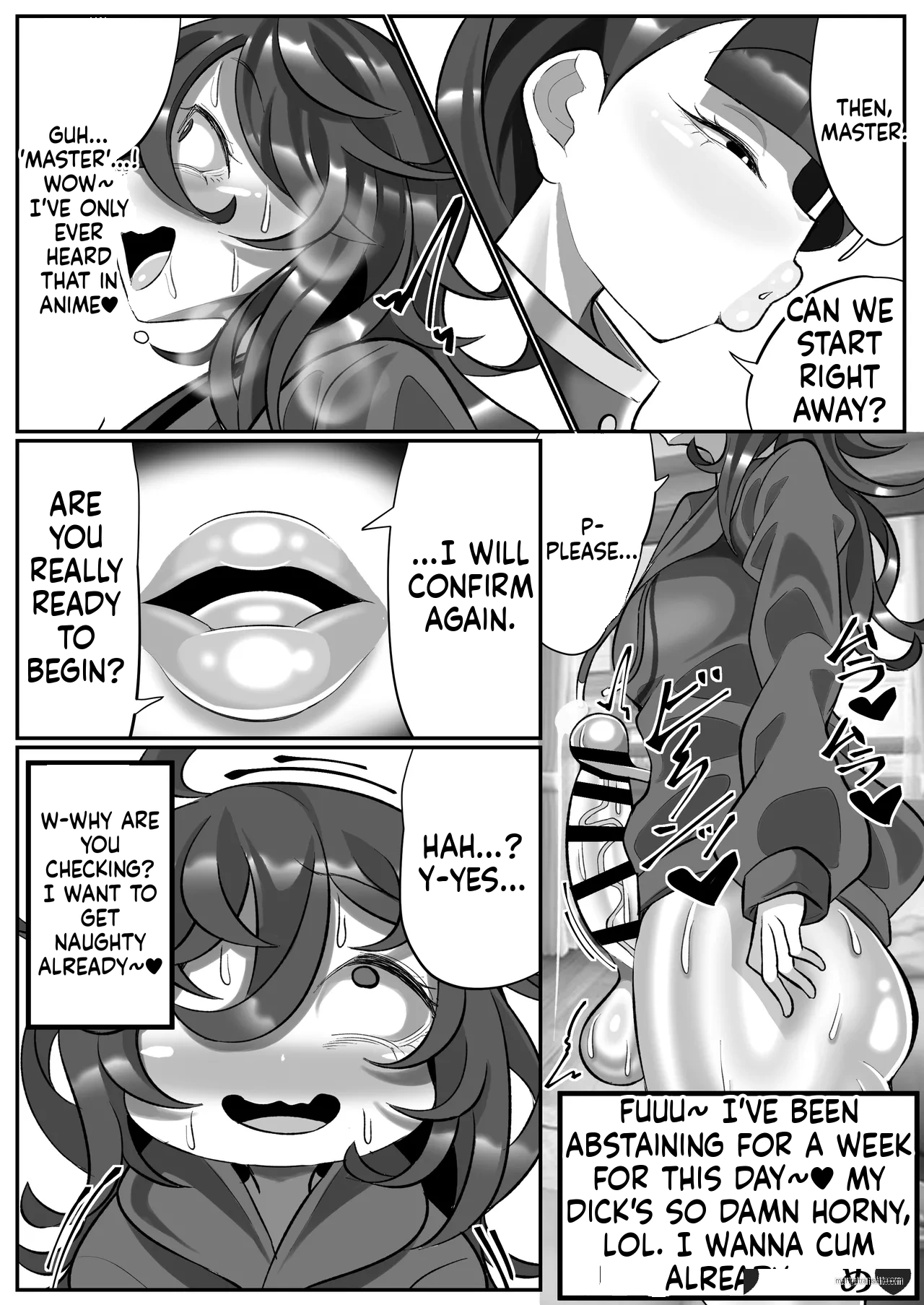 Kikaiteki Futanari Shasei Kanri - Strona 6