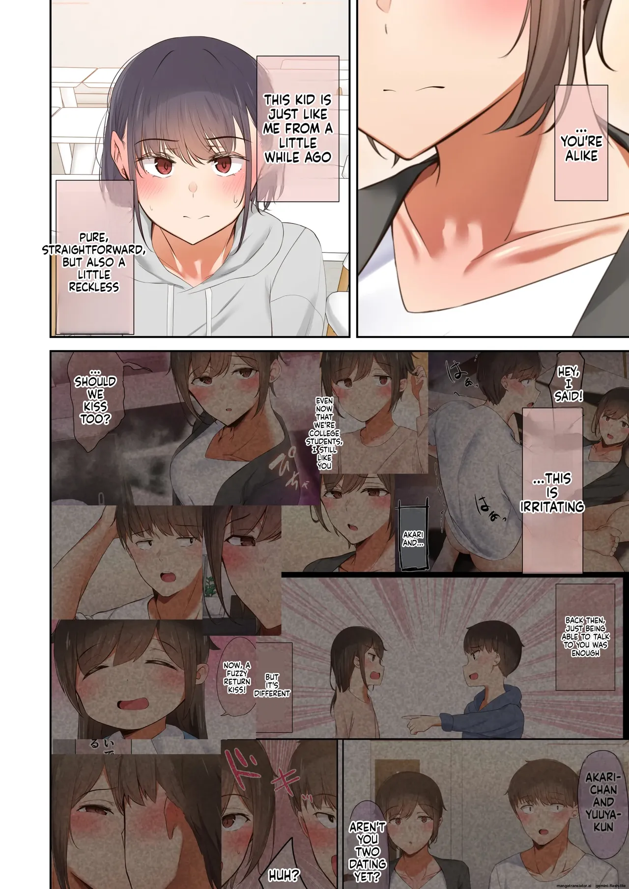 The story of how the girl who was always by my side is turned into a submissive female by a womanizer - Сторінка 7
