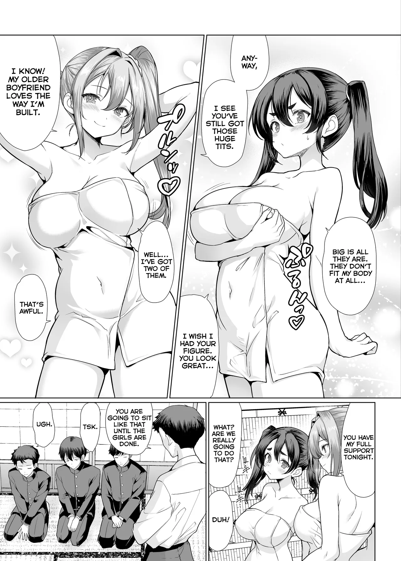 Onsen Haitte tara Joseito-tachi ga Osotte Kita | My Students Jumped Me When I Got in the Hot Spring - Page 5