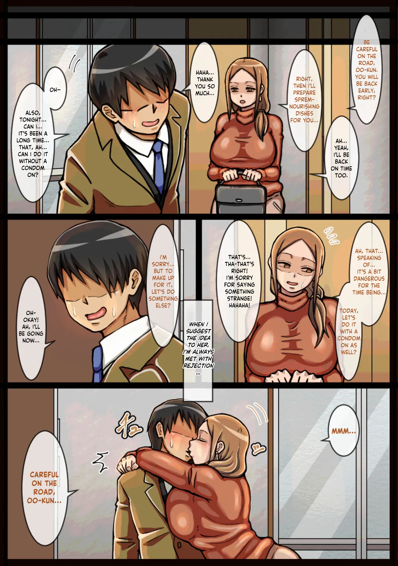 The Story About Forcibly Ejaculating Into a Reluctant Landlady - 页 8