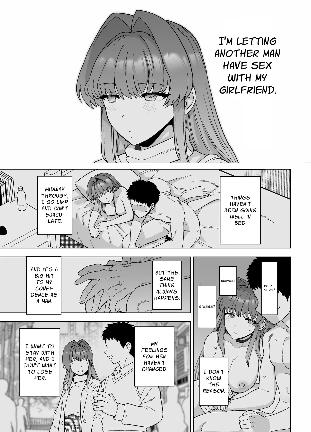 Netorase Trial Boku no Tame ni Neru Kanojo | Cuckold Trial: My girlfriend cheats on me for my sake - Página 6