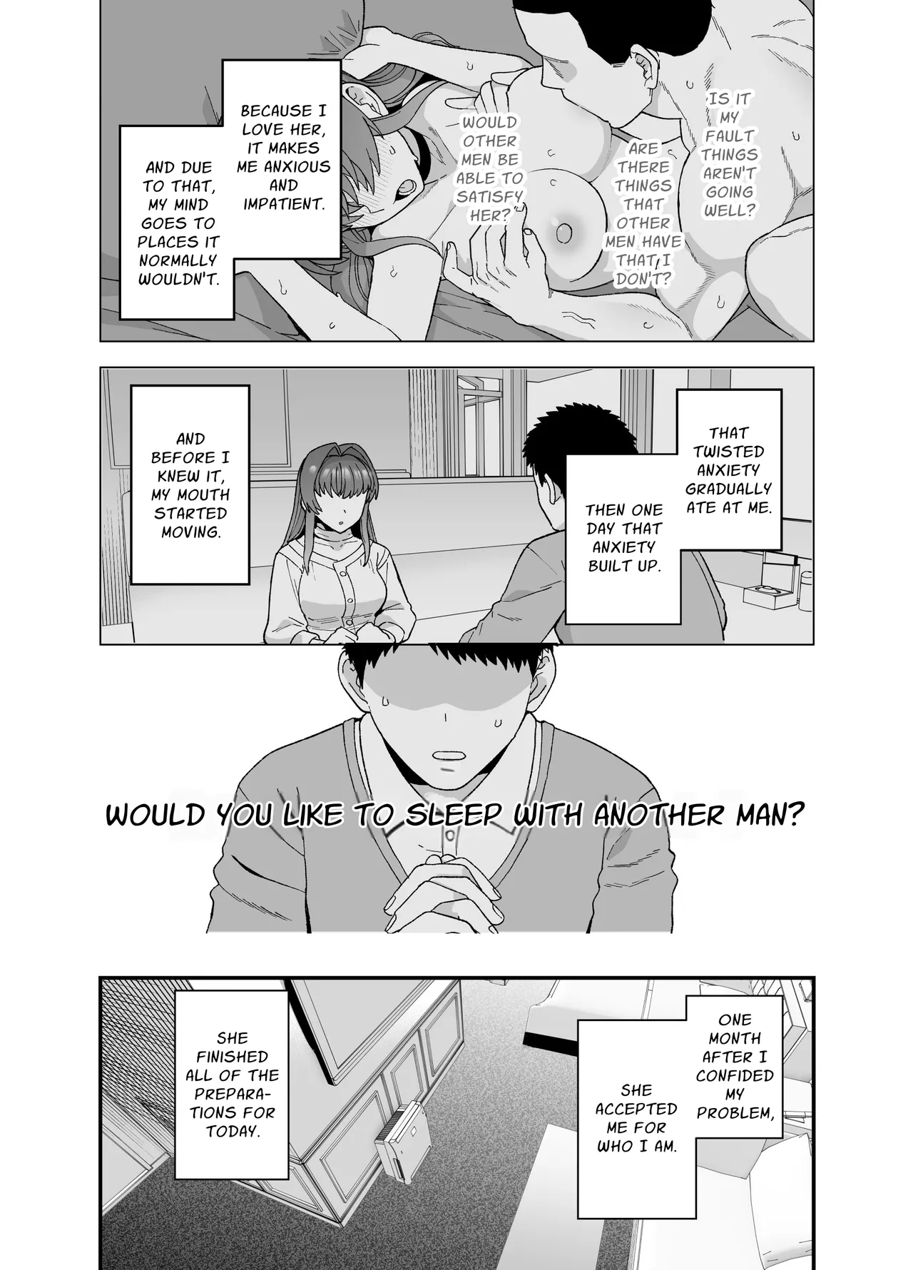 Netorase Trial Boku no Tame ni Neru Kanojo | Cuckold Trial: My girlfriend cheats on me for my sake - Página 7