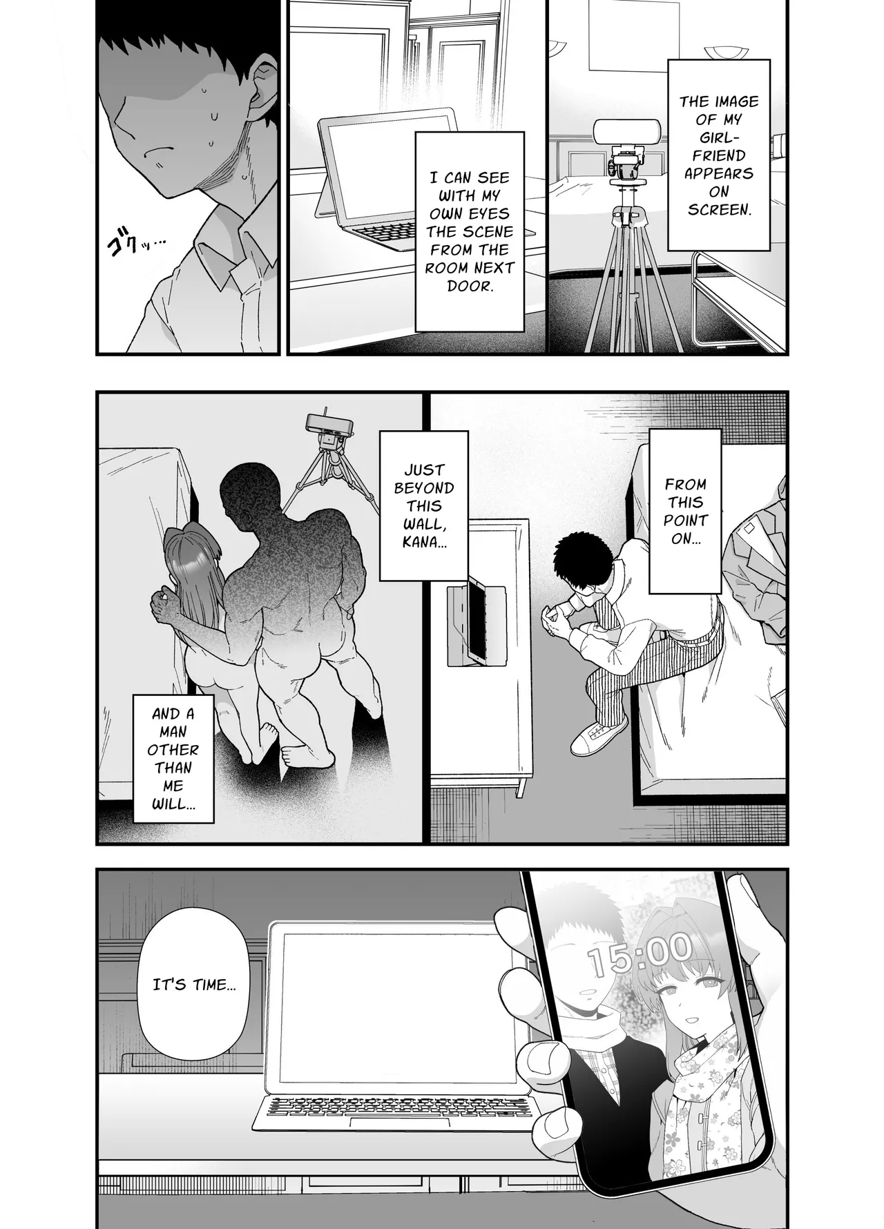 Netorase Trial Boku no Tame ni Neru Kanojo | Cuckold Trial: My girlfriend cheats on me for my sake - Página 8