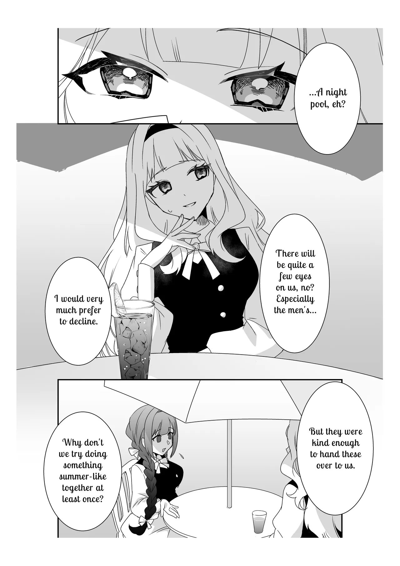 Saimin Ojoutachi no YokubouA Lesbian Couple Assailed By Male Desire~ - Page 3