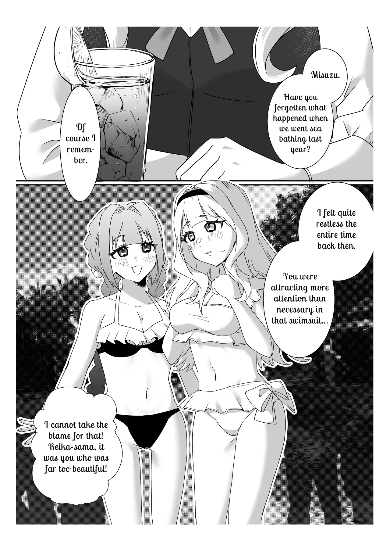 Saimin Ojoutachi no YokubouA Lesbian Couple Assailed By Male Desire~ - Page 4