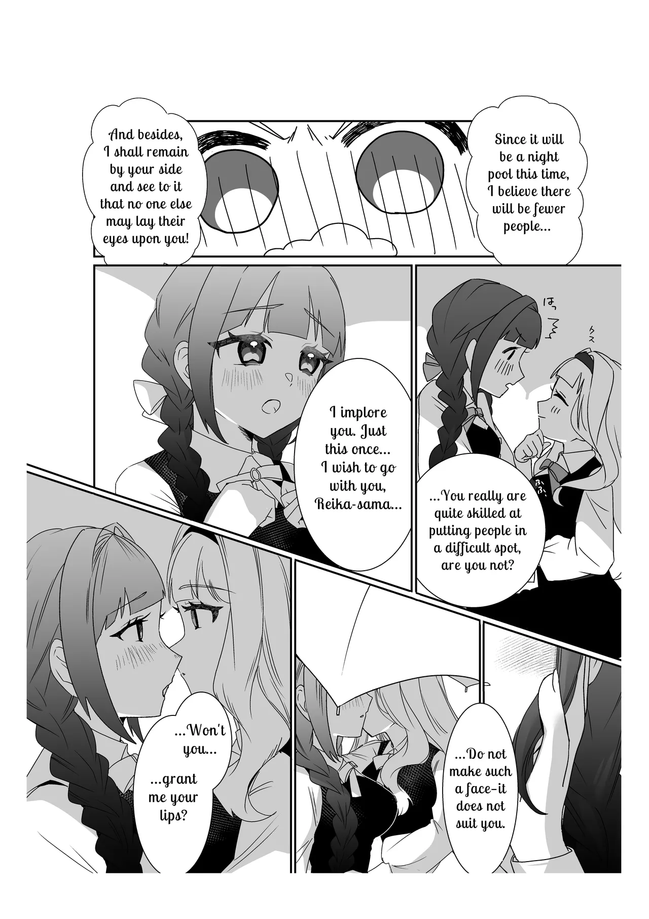 Saimin Ojoutachi no YokubouA Lesbian Couple Assailed By Male Desire~ - Page 5