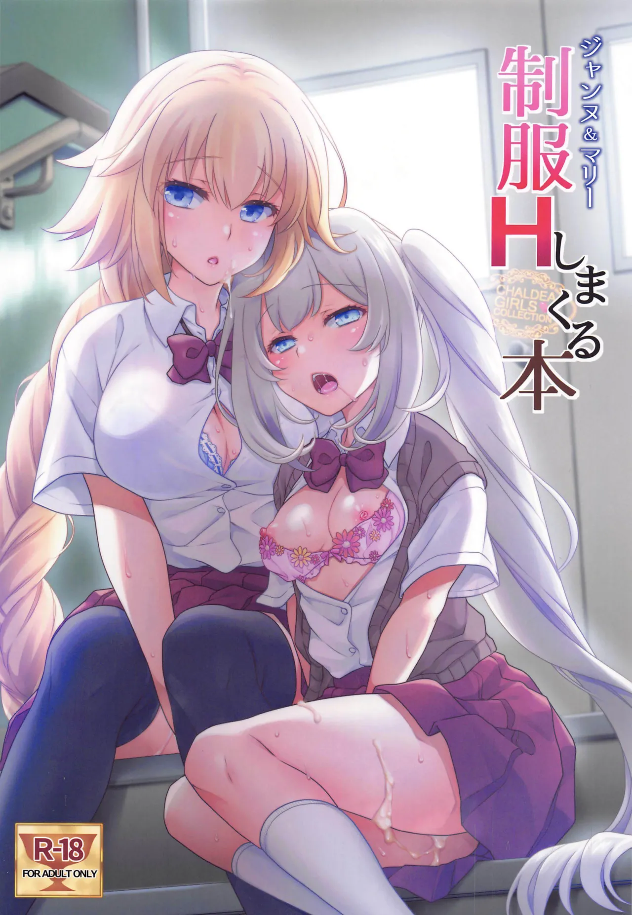 CHALDEA GIRLS COLLECTION Jeanne & Marie high school uniform Sex-filled book - Página 1