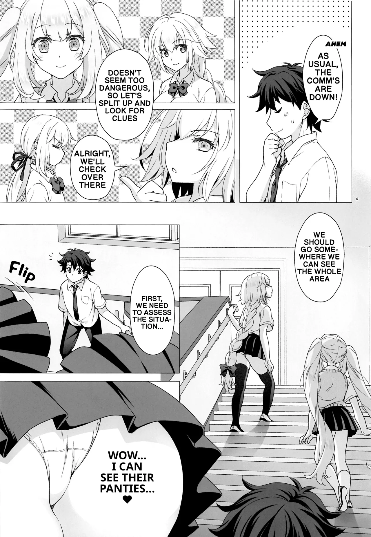 CHALDEA GIRLS COLLECTION Jeanne & Marie high school uniform Sex-filled book - Página 5