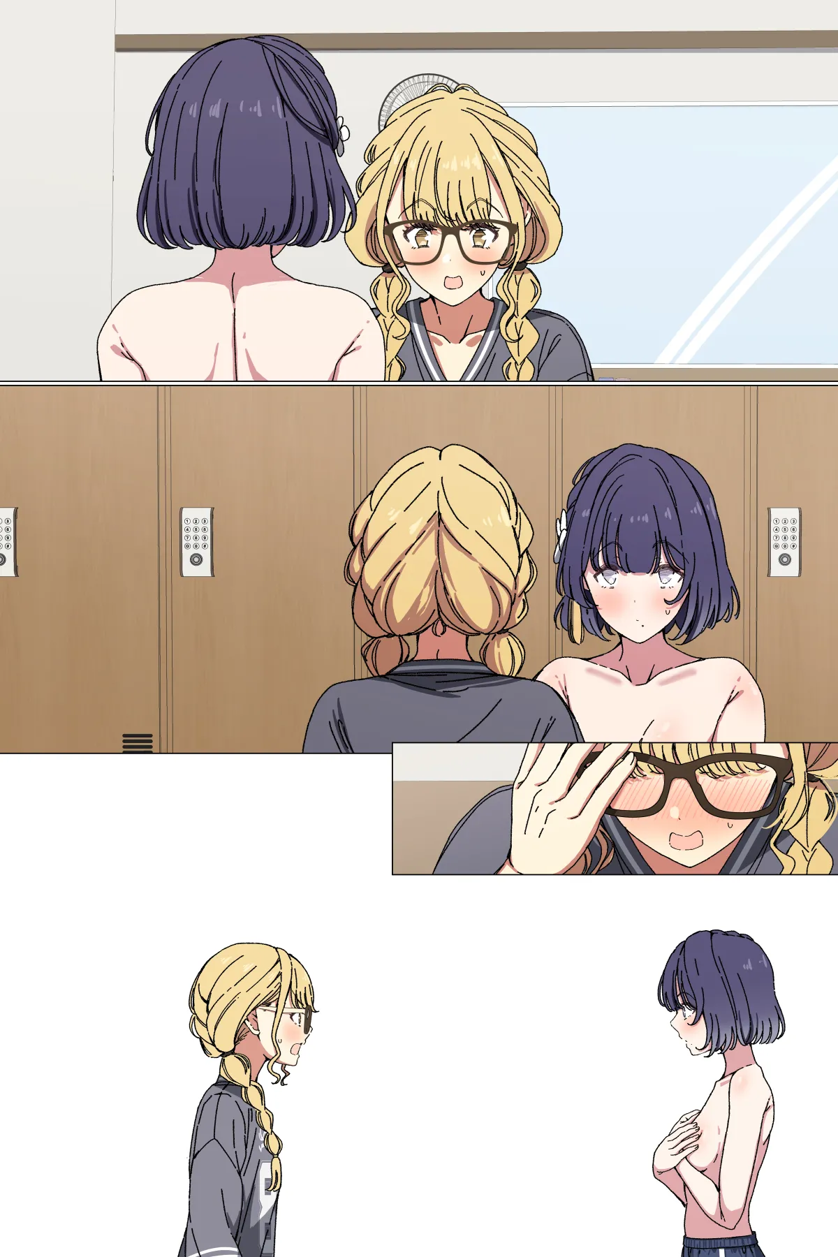 Misuzu and Kotone Make Up - Page 8