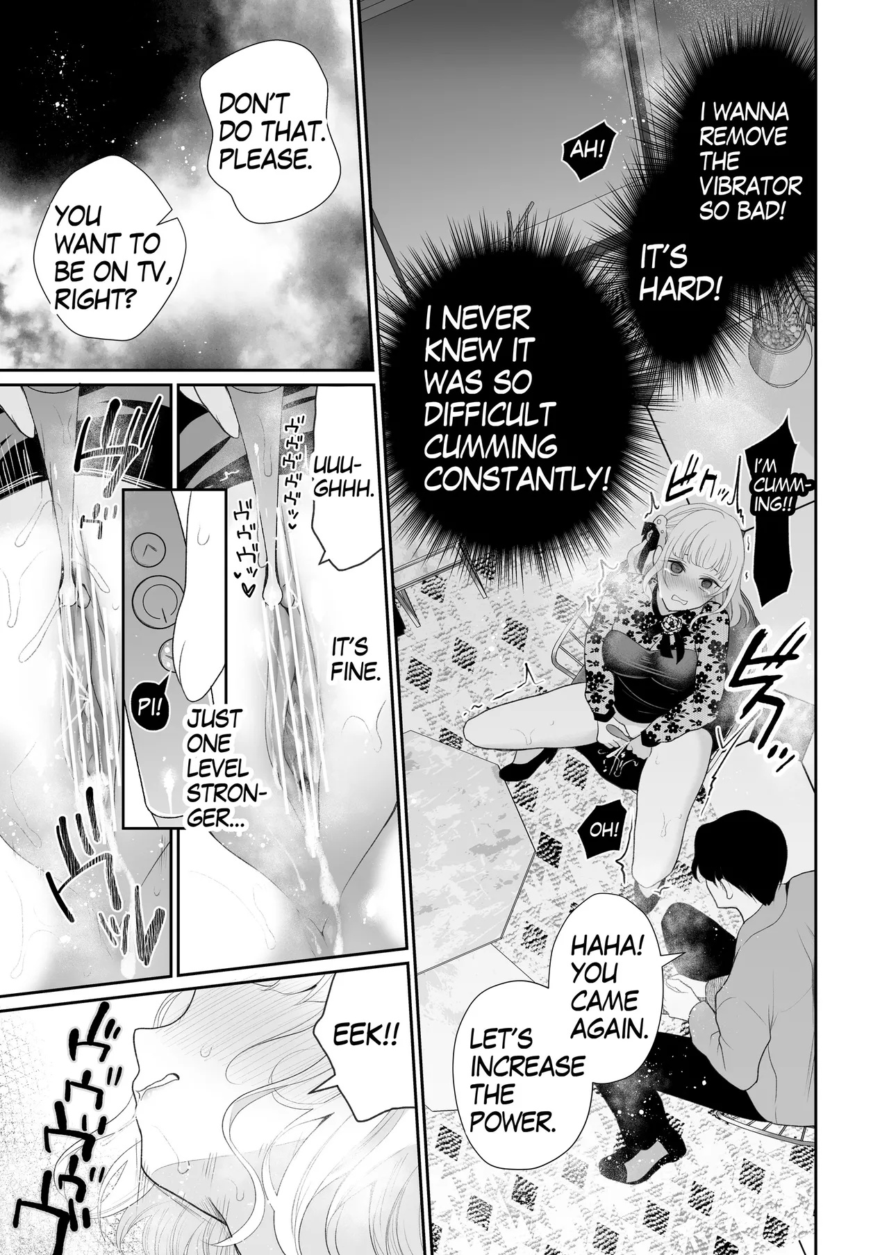 Idol-chan Clit Torture Endurance Manga 8page - Pagina 5