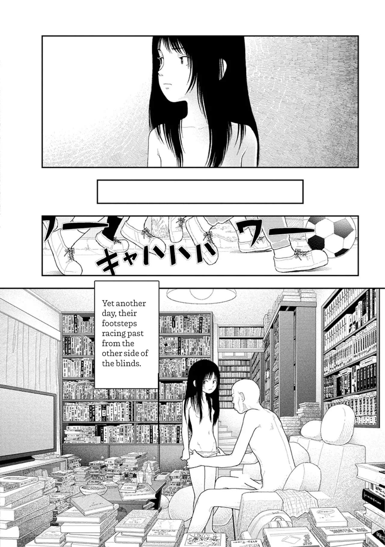 Saishin sakuhin-shū Vol. 3: 1. Watashi wa kyō mo kono heya ni kuru | New Series Vol.3: Five O'Clock, Ep. 1: Today, I'm back in this room again. - Página 3