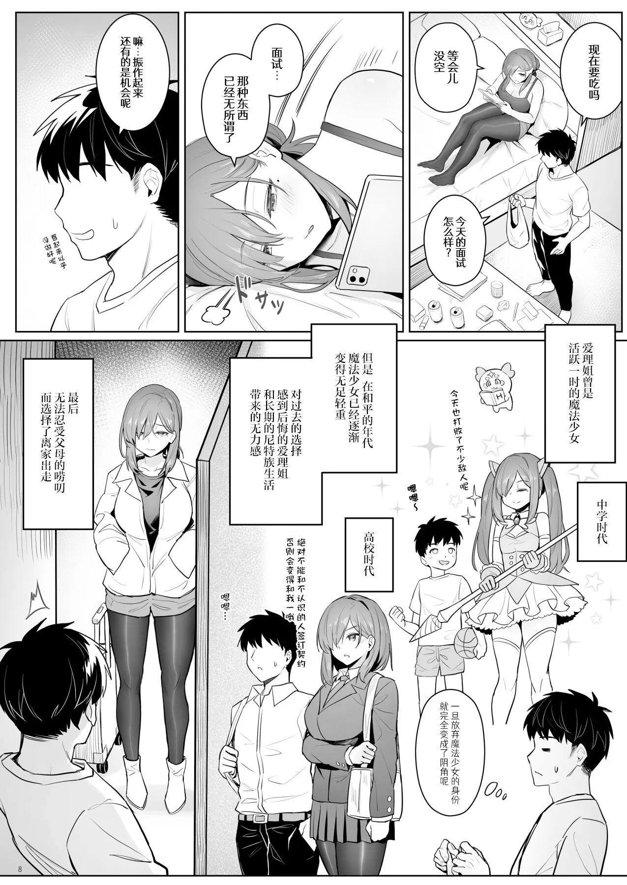 Moto Mahou Shoujo no Hikikomori Seikatsu - Сторінка 8