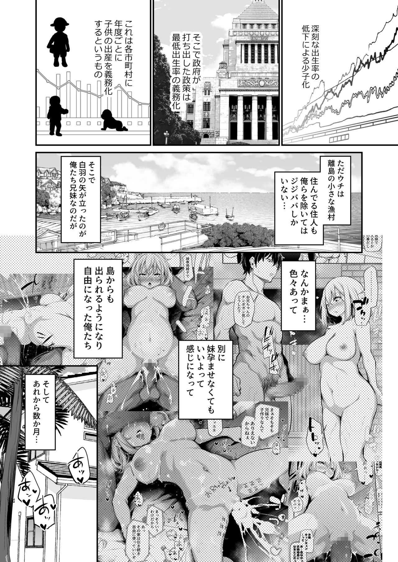 Imouto Haramasenai to Derarenai Shima 2 - Page 3