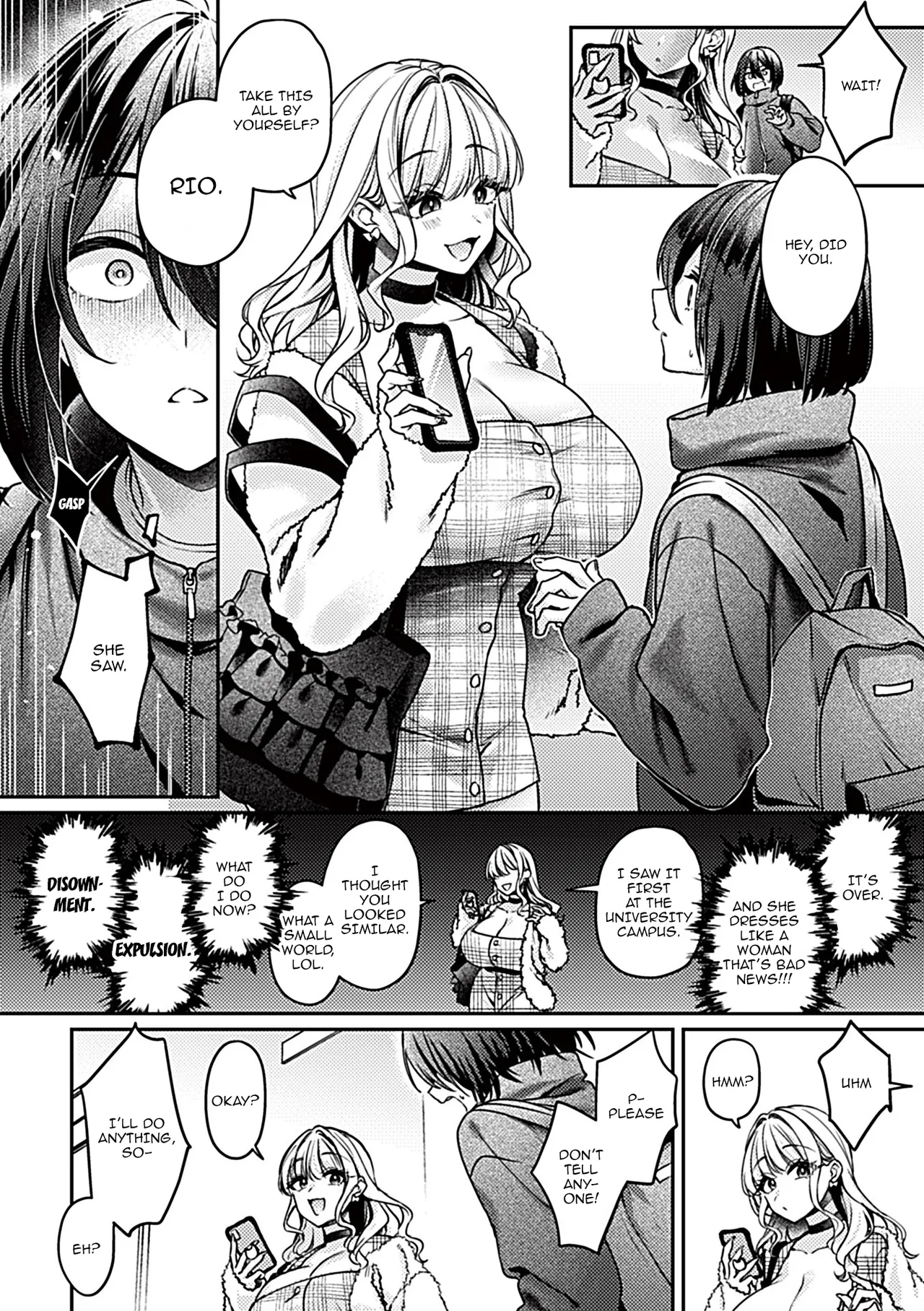 Tsuyotsuyo Gyaru no Inkya Ikusei Keikaku Ch. 1-2 | A Forceful Gyaru's Shy Man Raising Project Ch. 1-2 - Seite 5