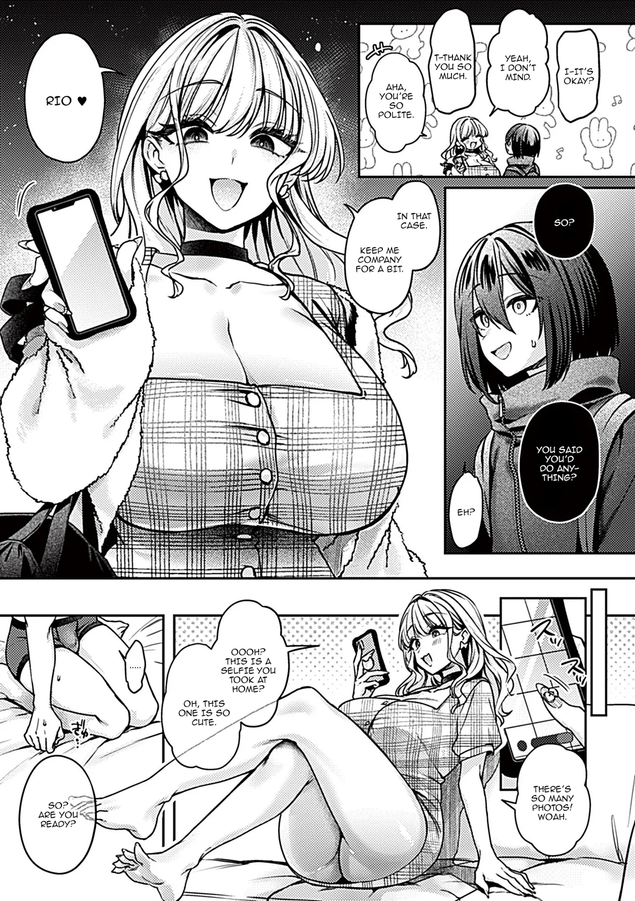 Tsuyotsuyo Gyaru no Inkya Ikusei Keikaku Ch. 1-2 | A Forceful Gyaru's Shy Man Raising Project Ch. 1-2 - Seite 6