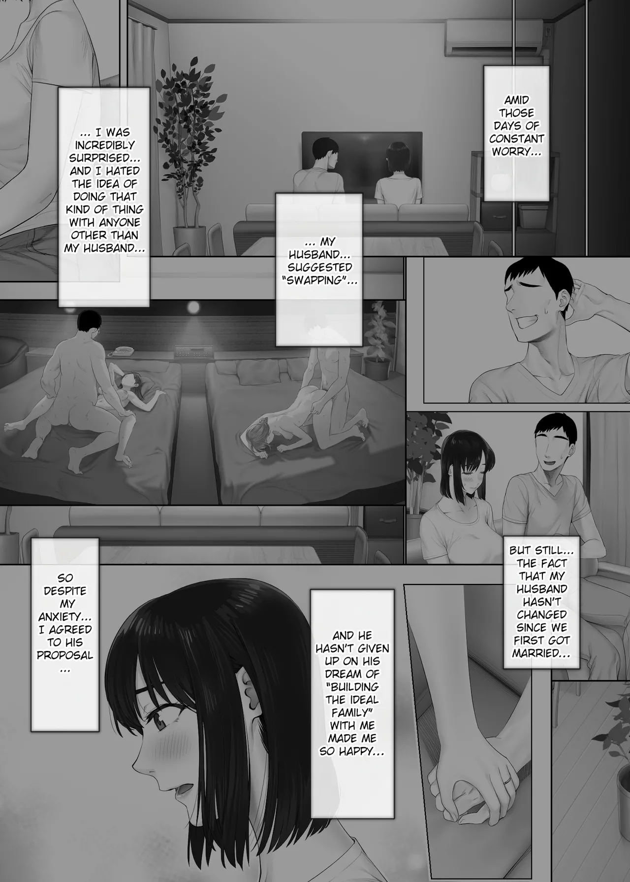 LeveChi na Swapping 2 ~Hatsu Zecchou de Iki Kuruu Tsuma Hen~ | Swapping on a Whole New Level 2 ~Wife Goes Wild With Her First Orgasm~ - Page 7