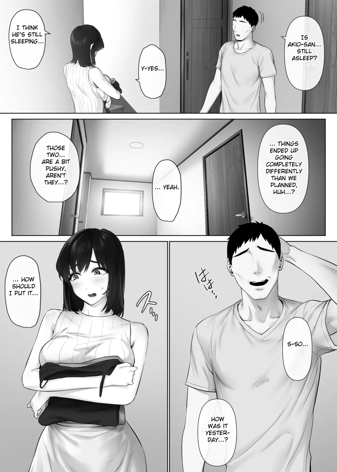 LeveChi na Swapping 3 ~Honrosareru Fuufu Hen~ | Swapping on a Whole New Level 3 ~The Couple At The Mercy Of Others~ - Seite 4