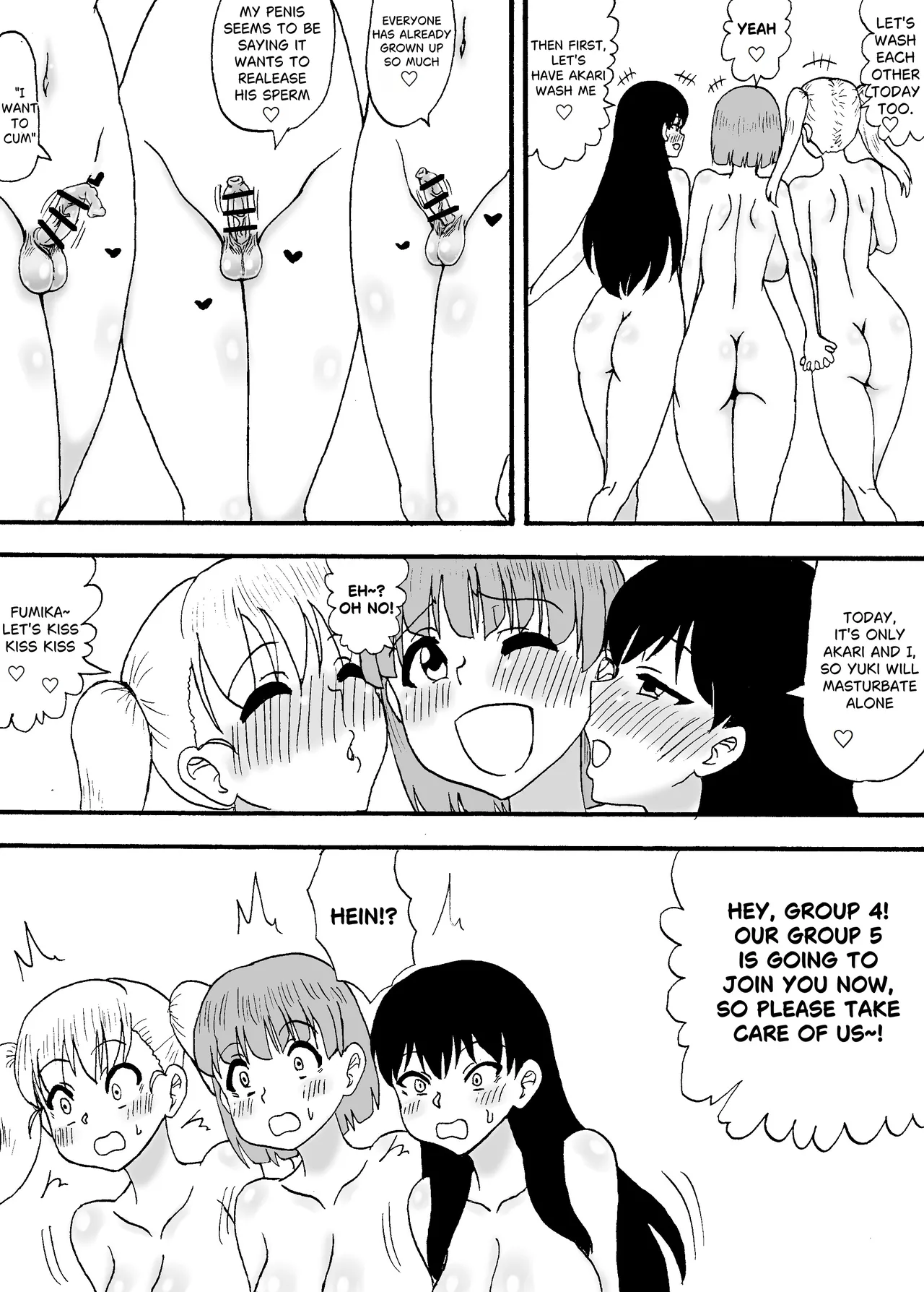 Yowayowa Chinpo 3-ningumi ~VS Tsuyotsuyo Chinpo 3-ningumi Hen~ - Página 3