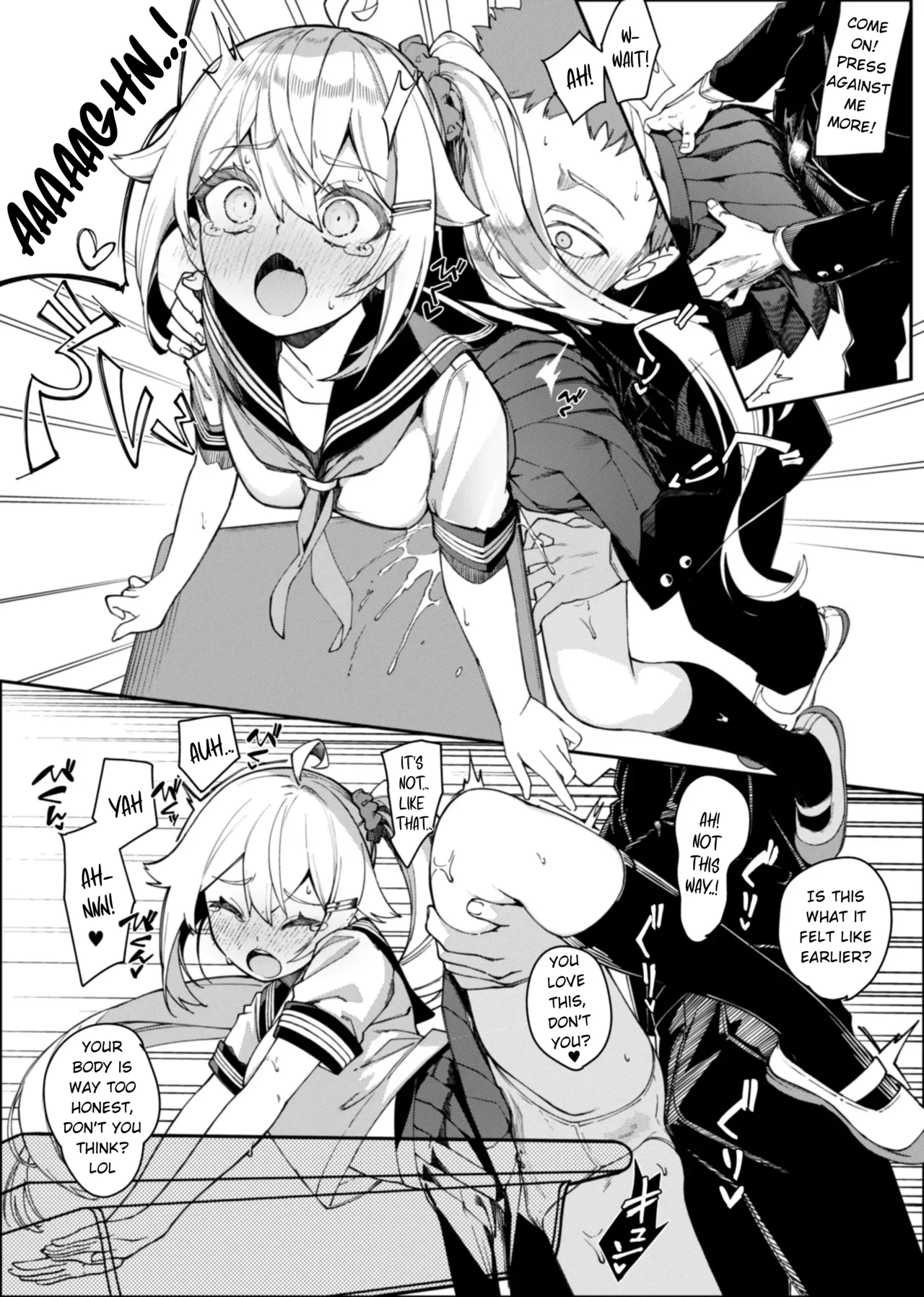 Mirai-chan Corner Masturbation Manga - Pagina 7