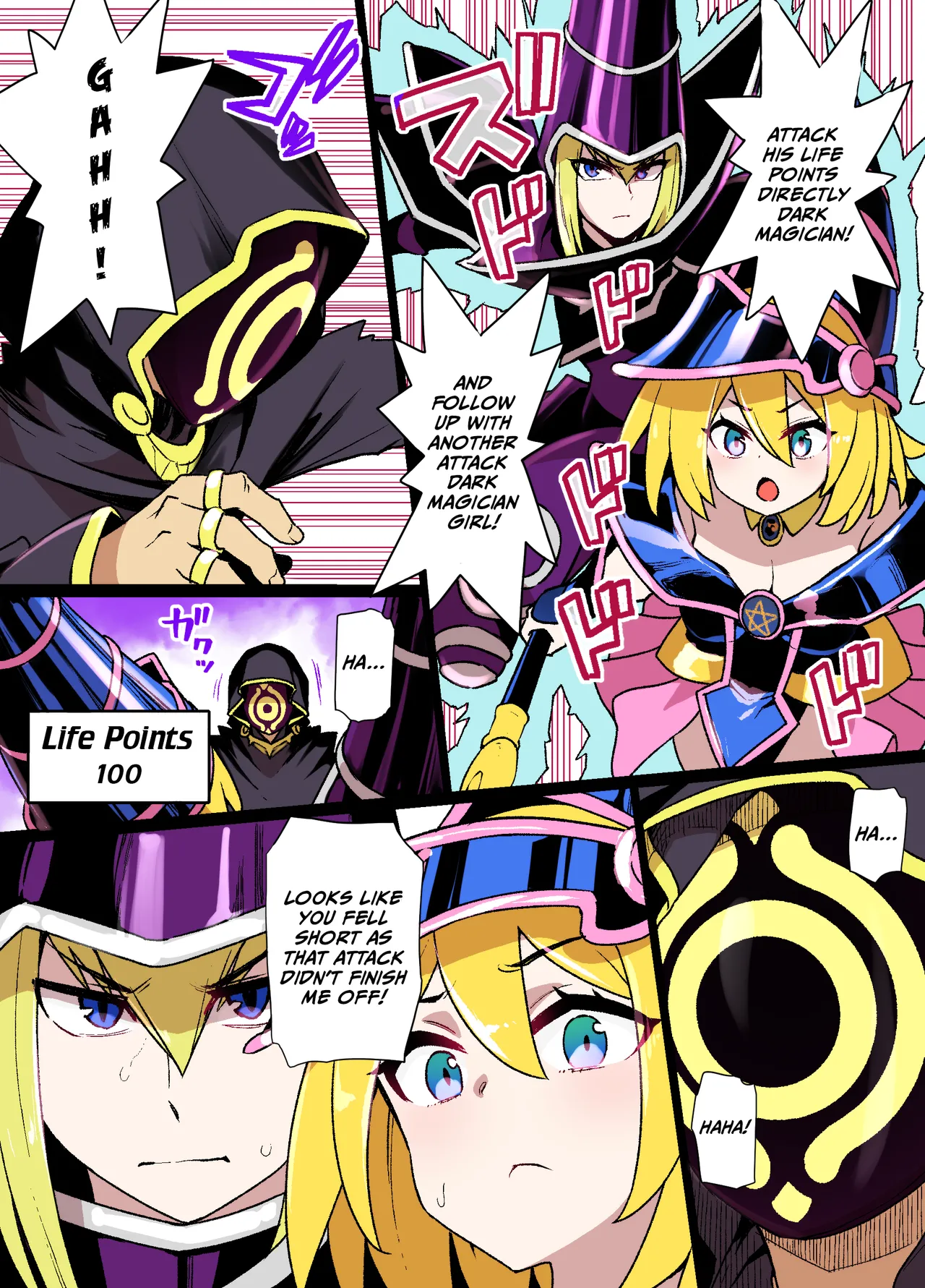 Dark Magician Girl Becomes a Succubus Manga - Pagina 1