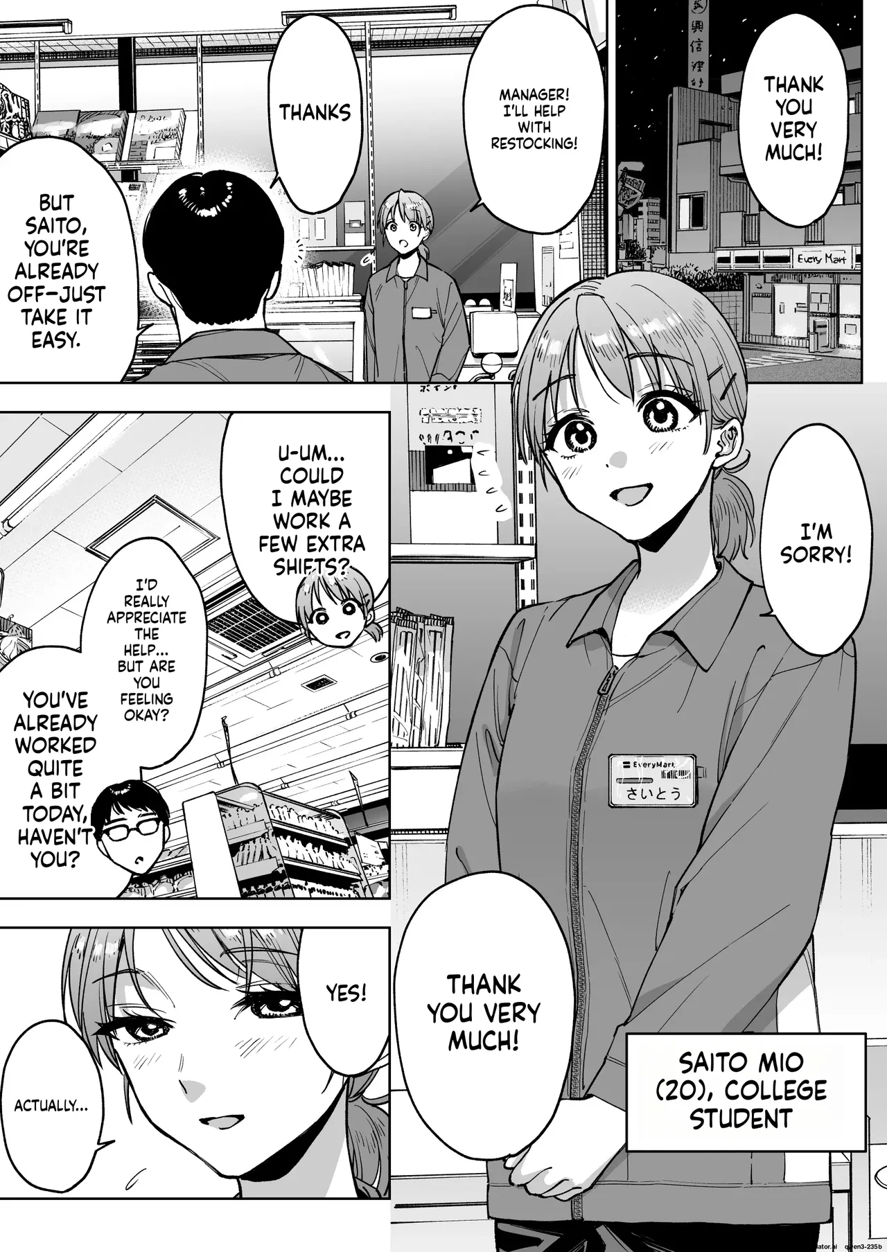 My Cashier Girlfriend ~The Reason I, Who Was Working for My Boyfriend’s Sake, Became the Store Manager’s Sex Toy~ - Página 4