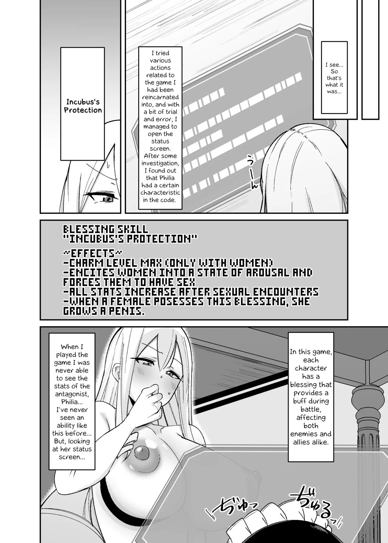 I was reincarnated as a villainess in an otome Game who was a futanari in her backstory 1-4 - Página 7