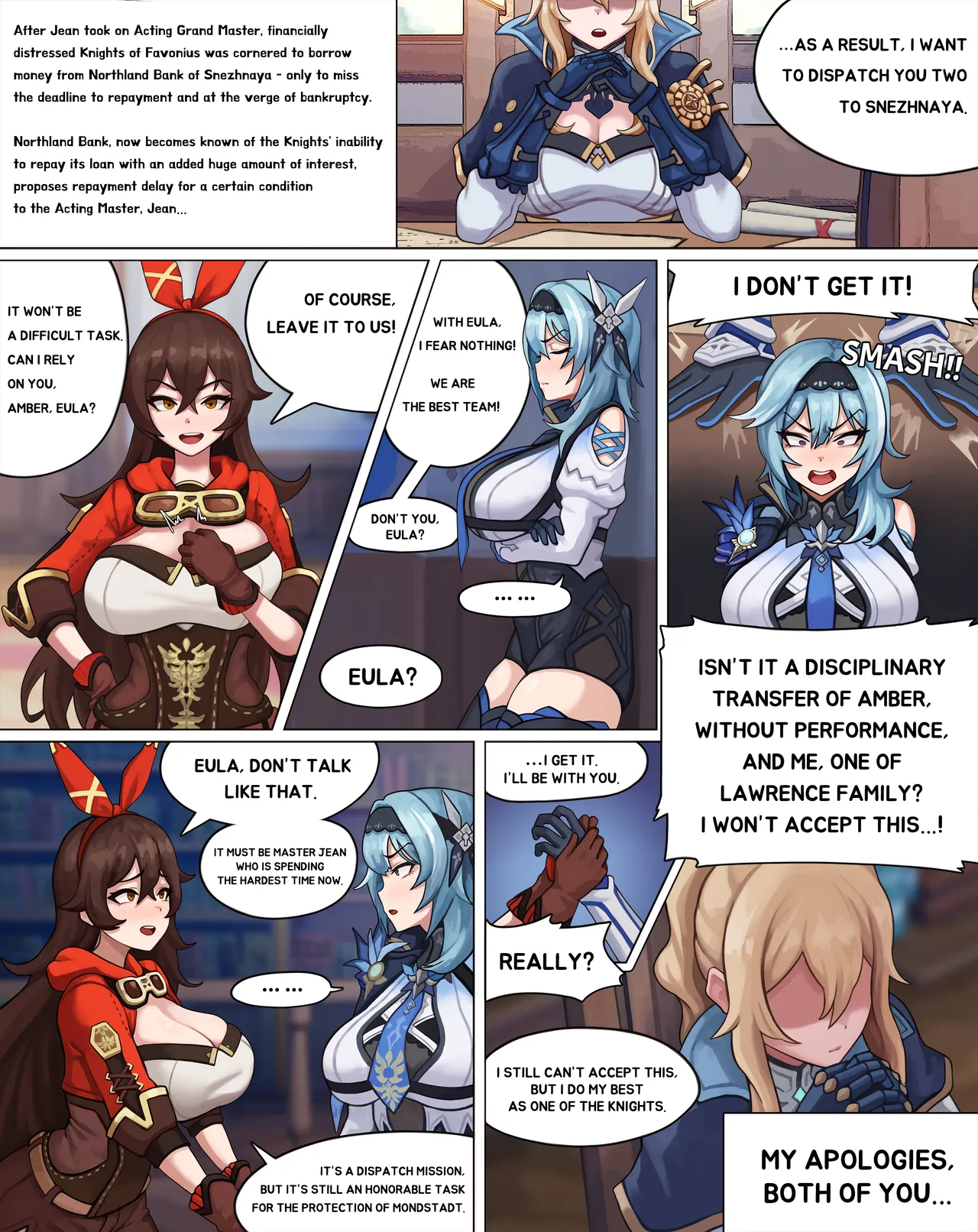 Sexual Service Mission of Knights of Favonius + Extras - Page 2