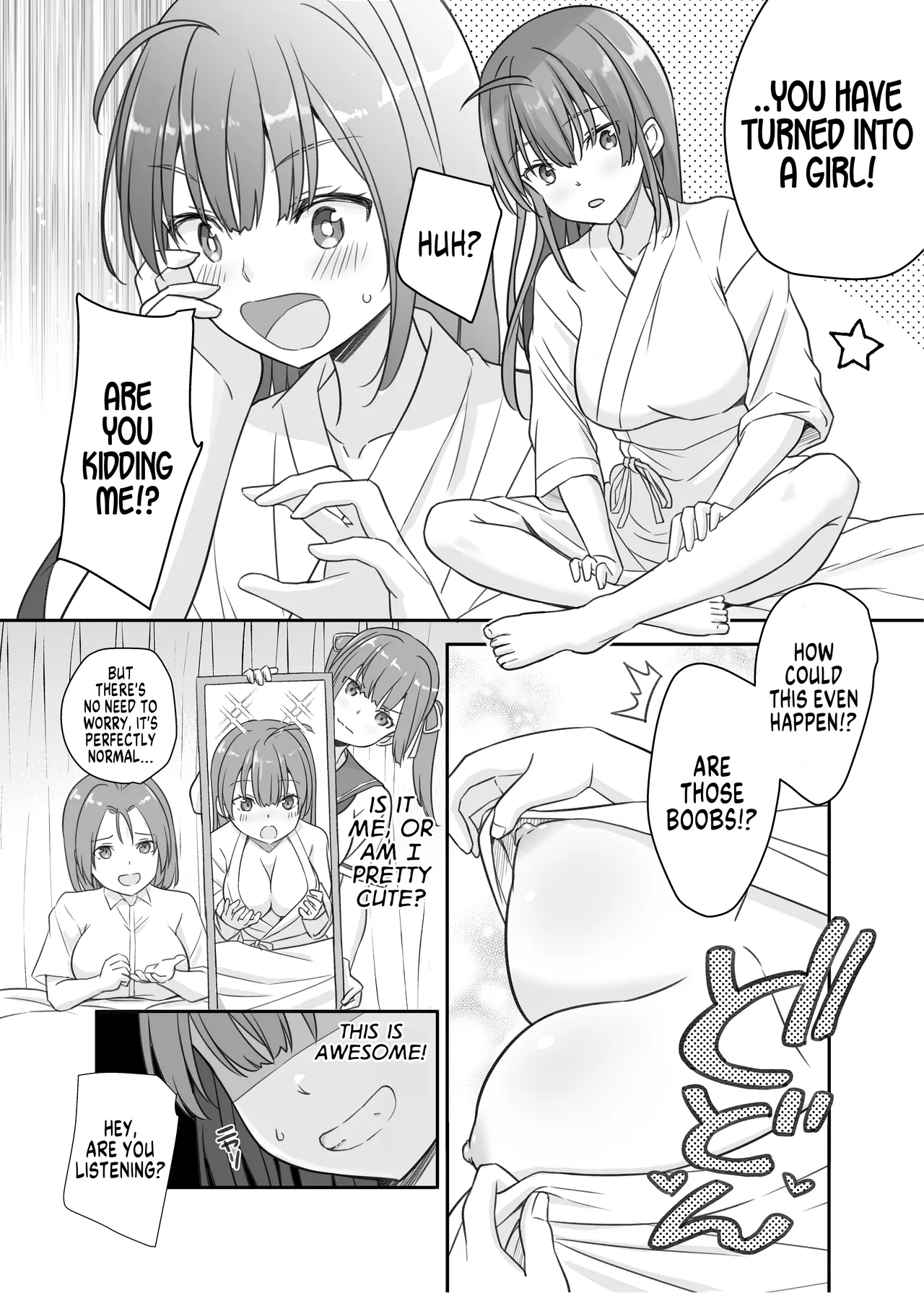 Teihen no Boku ga TS tta node Dosukebe Sex o Yattemita | The Loser Me Got Turned Into a Girl, so I Tried Having Degenerate Sex - Page 4