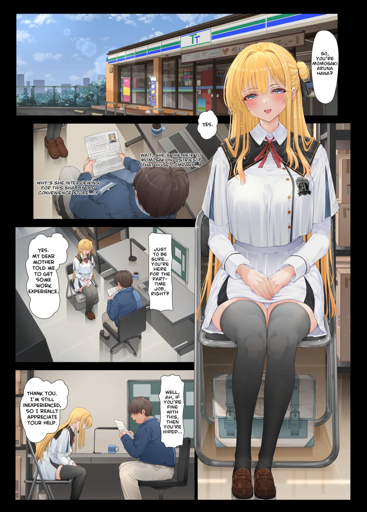 Tenchou... Tsugi wa Shippai Shimasen karaa... | Manager... I won't let you down again... - Página 2