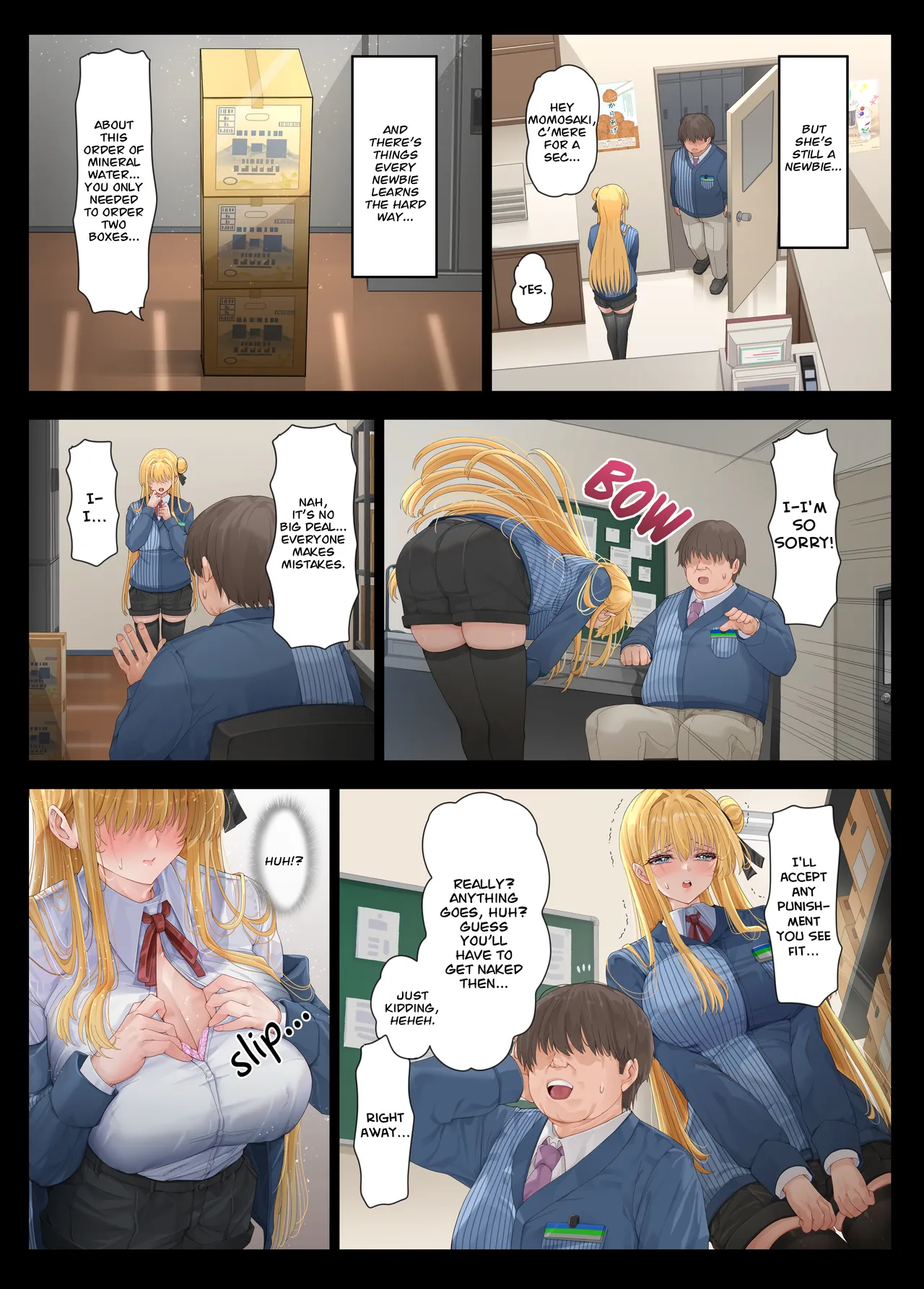 Tenchou... Tsugi wa Shippai Shimasen karaa... | Manager... I won't let you down again... - Página 4