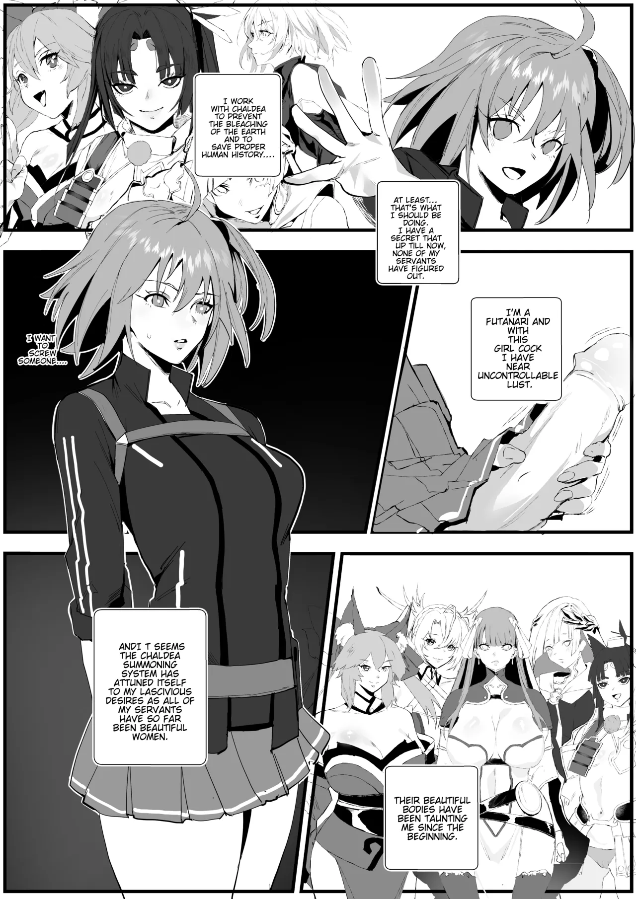 Sexual Experiment Chaldea: Corruption Klironomia - Seite 1