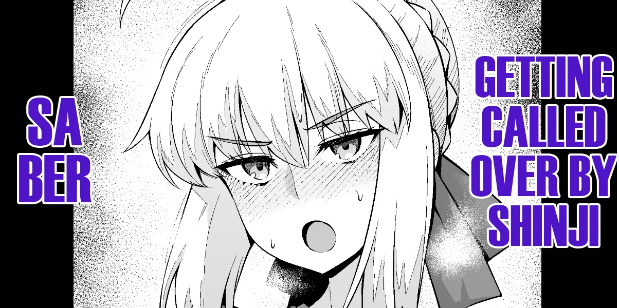 Saber, Taiiku Souko de... +  Artoria, Botebara Bloomer de Shinji to… | Saber, Getting Called Over by Shinji + Pregnant Artoria, in Bloomers with Shinji... - Page 1