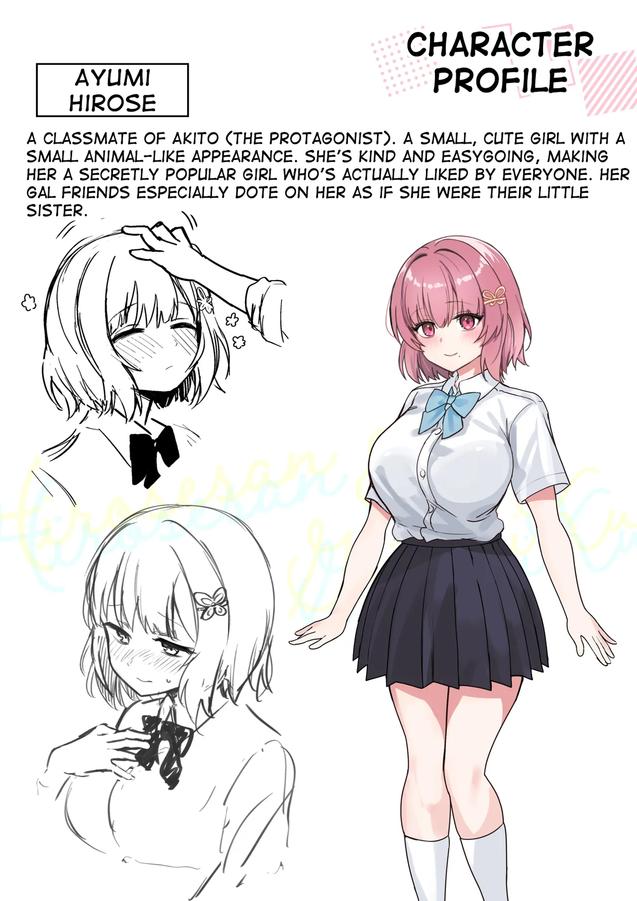 Class de Kakure Ninki no Hirose-san ga Guigui kuru! | Hirose-san, the class's secret crush, is making a bold move! - Página 2